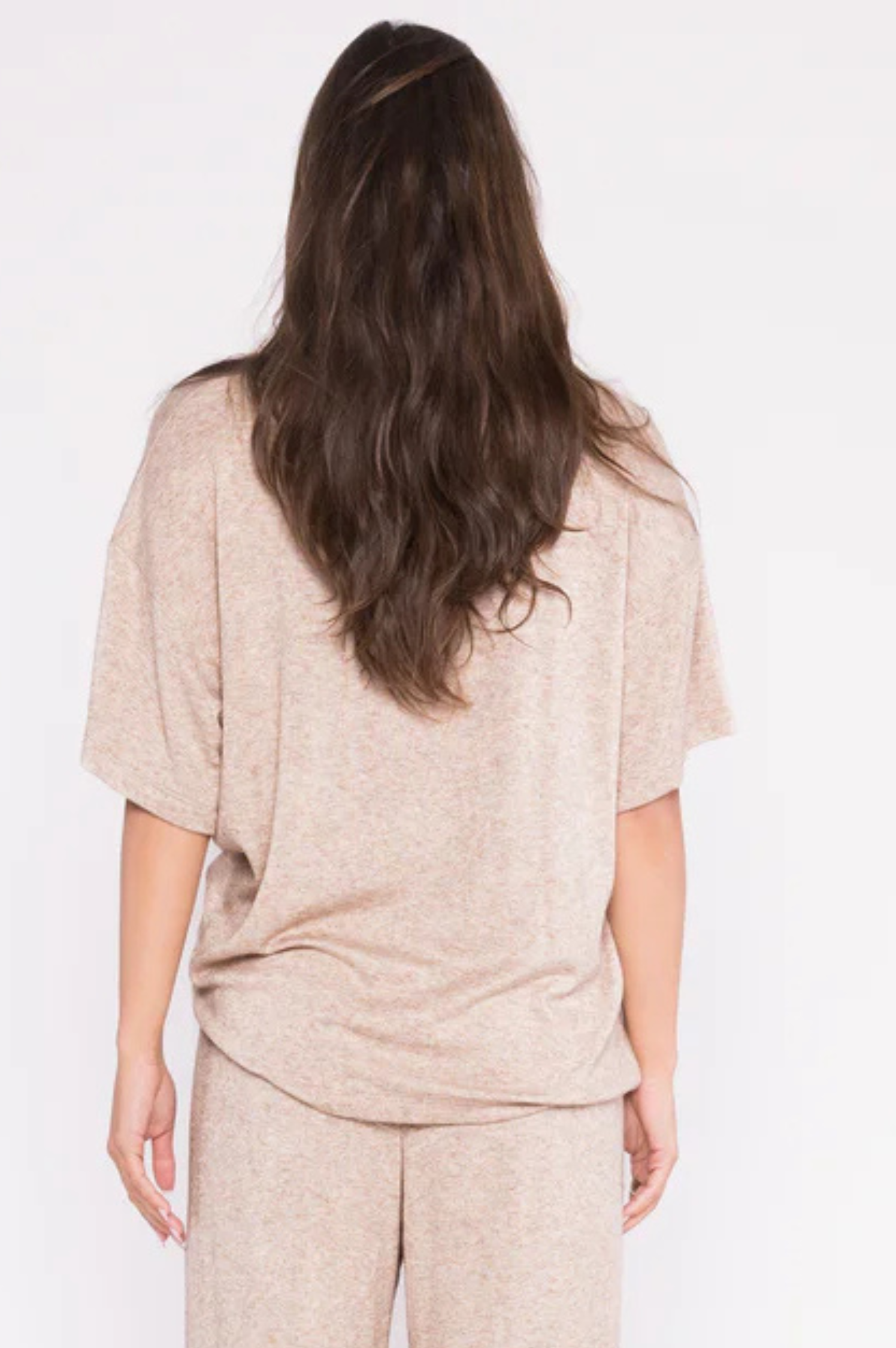 Sweater Knit Big Shirt