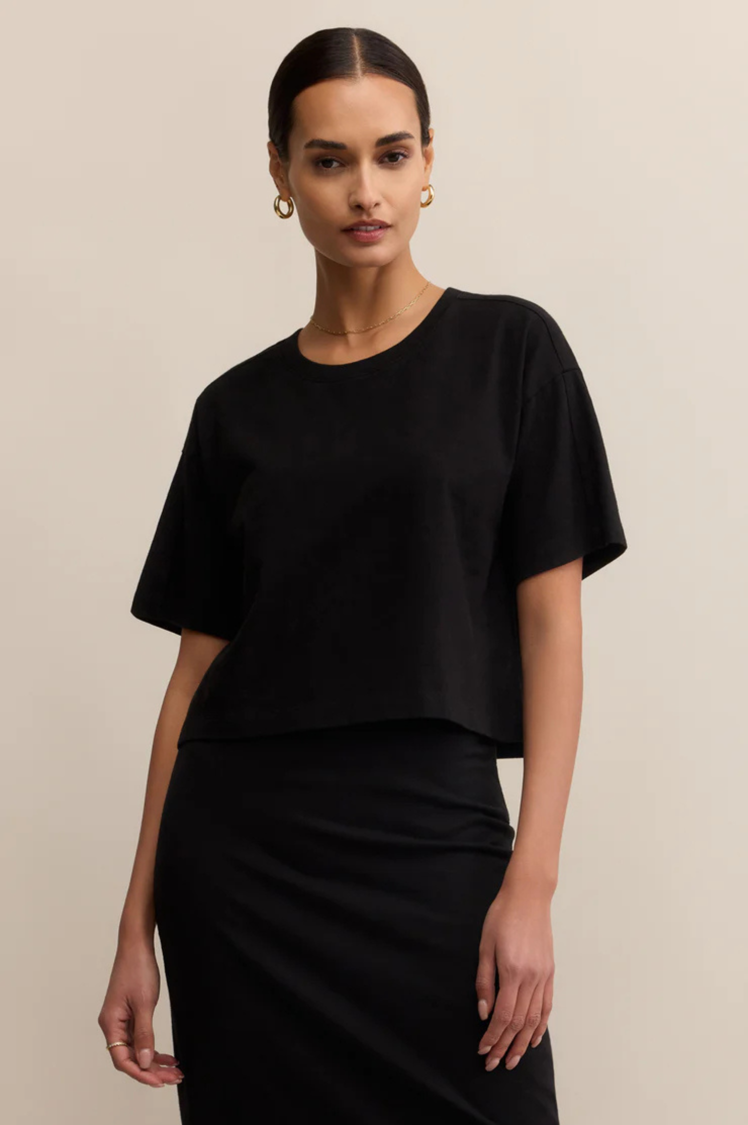 On The Go Cotton Jersey Tee