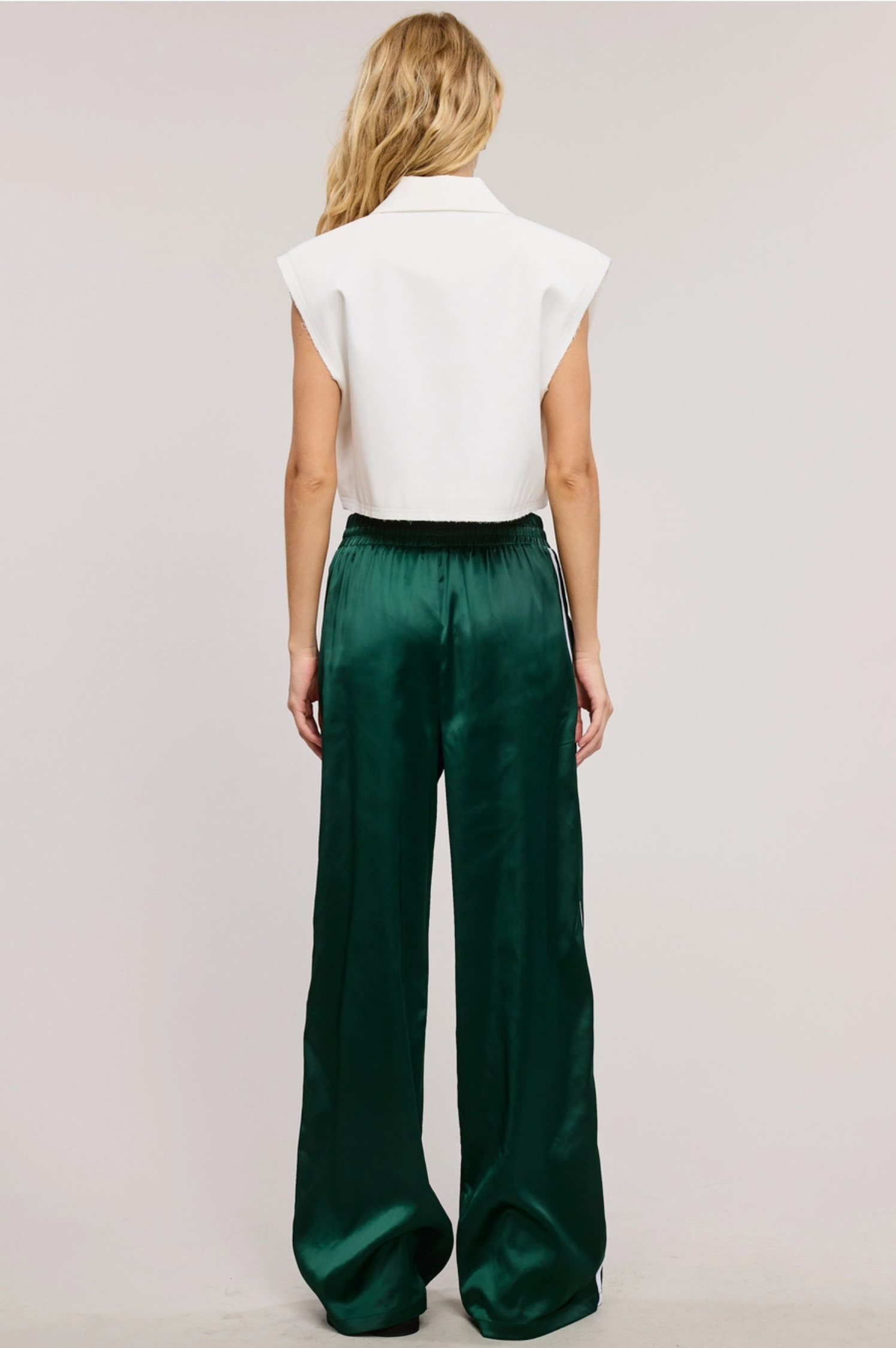 Kaia Satin Track Pant