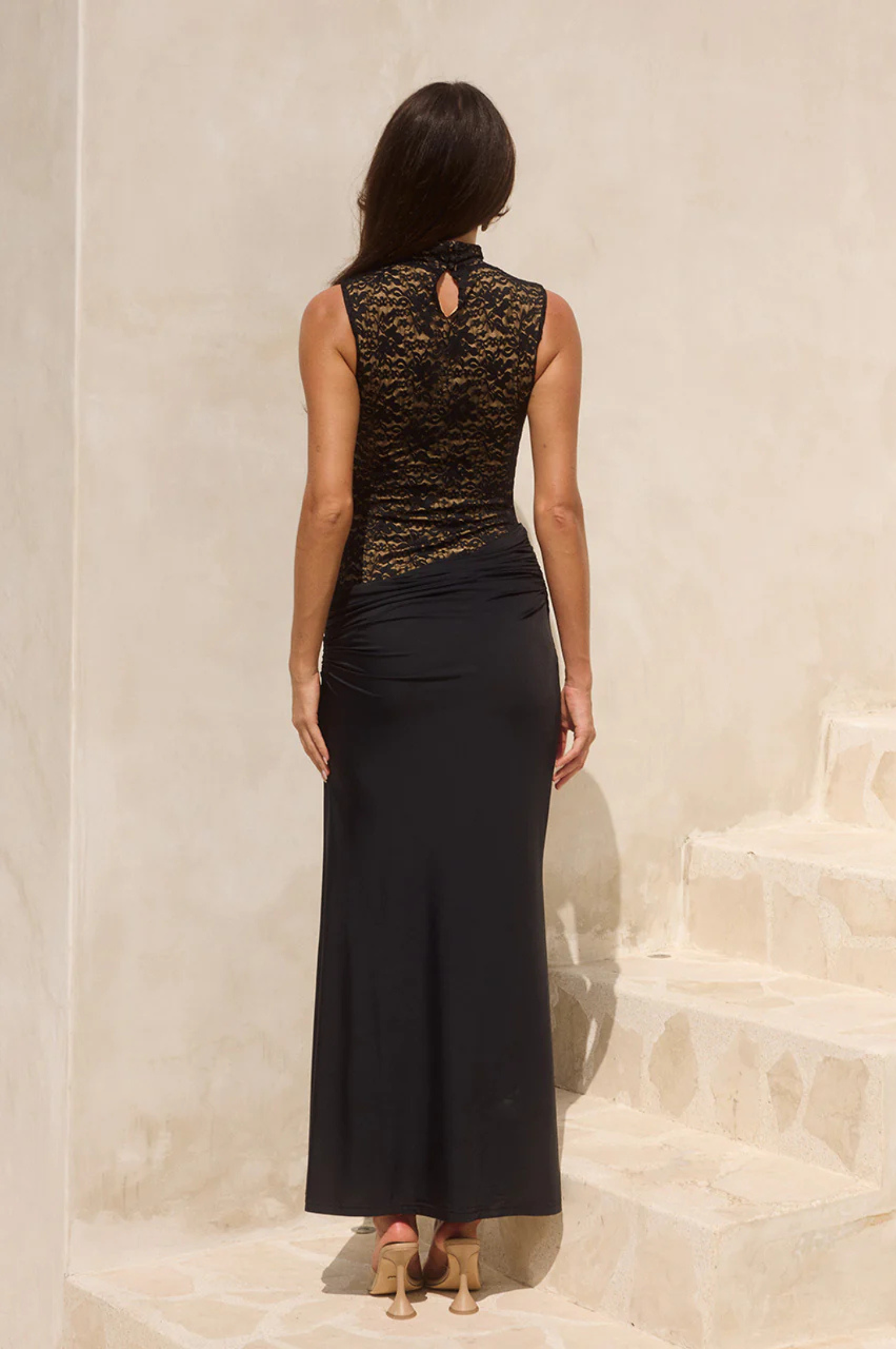 Casana High Neck Maxi Dress