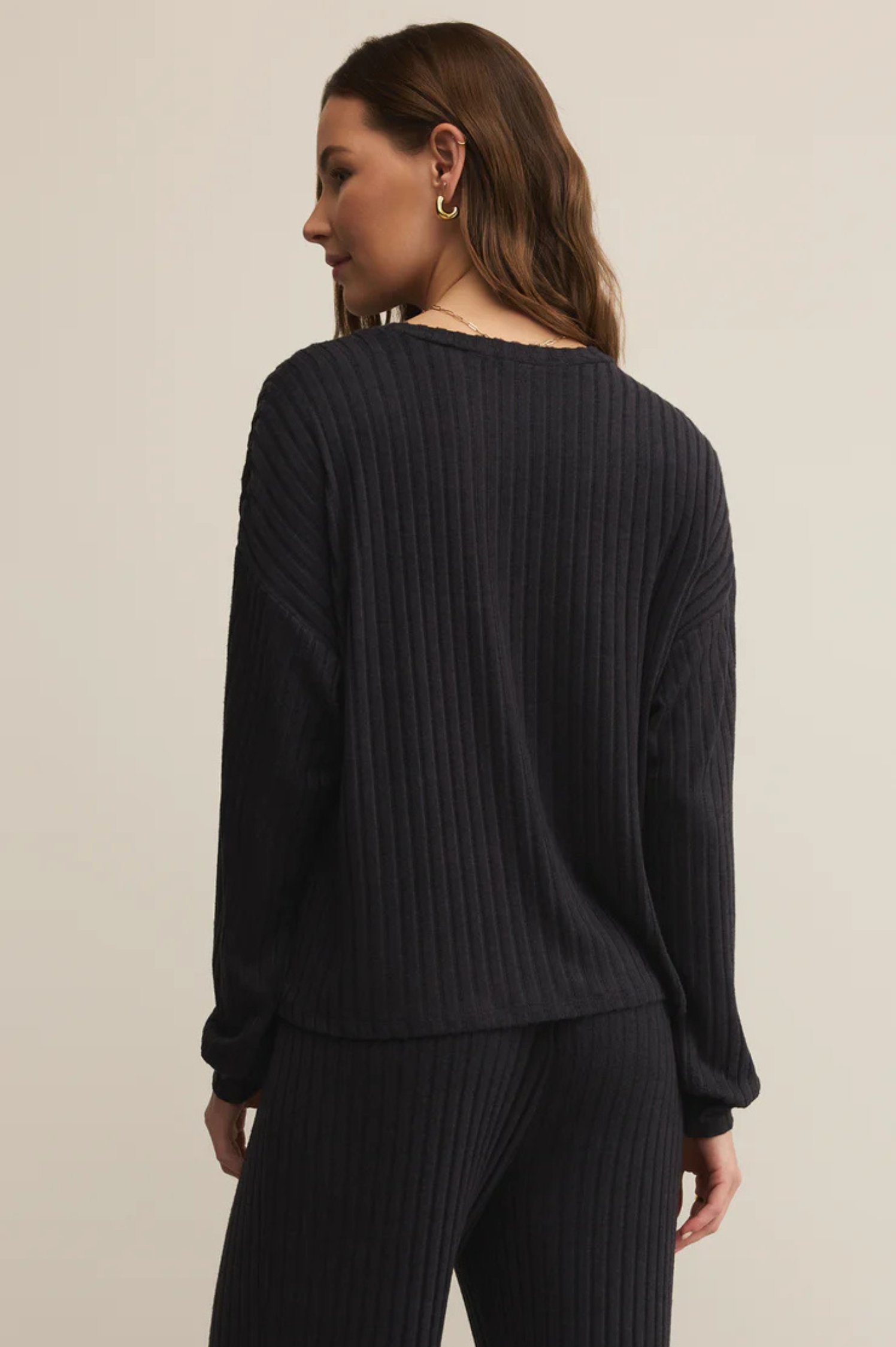 Daydream Rib Long Sleeve Top