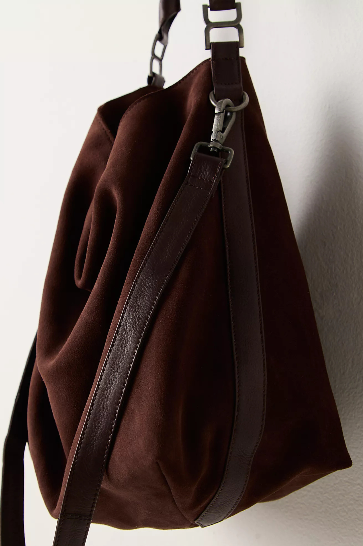 Suzie Suede Slouchy Tote Bag
