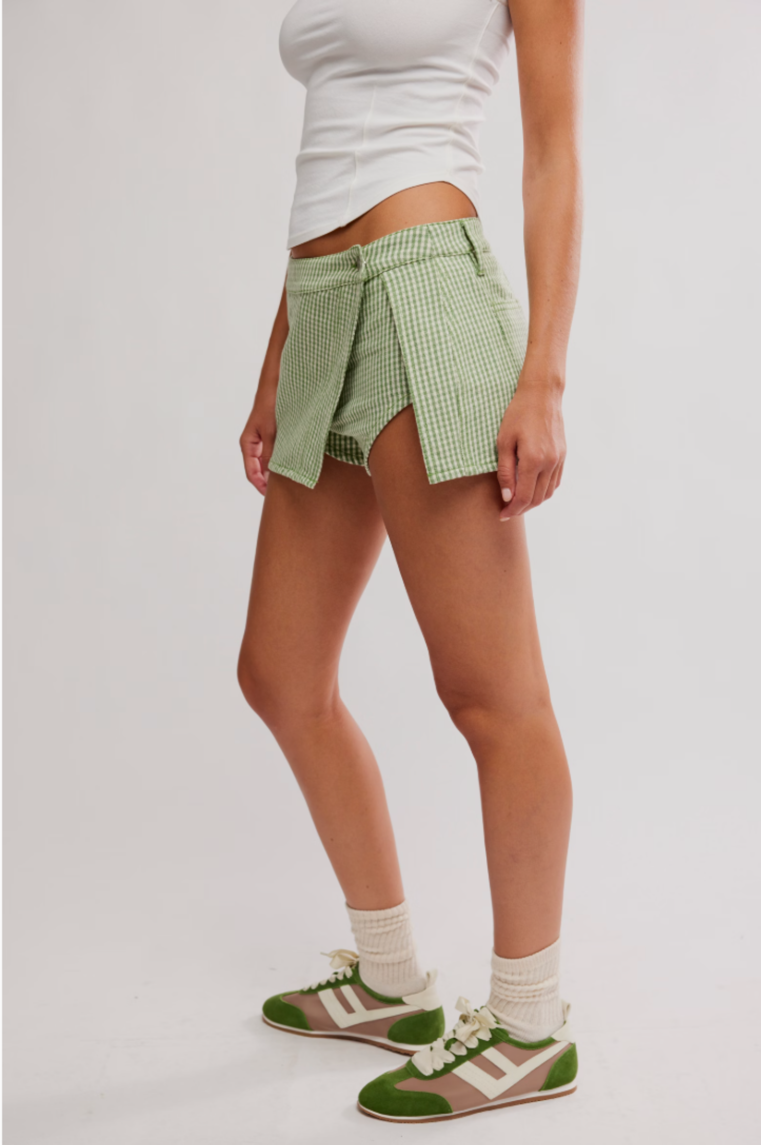 Georgie Gingham Micro Skort