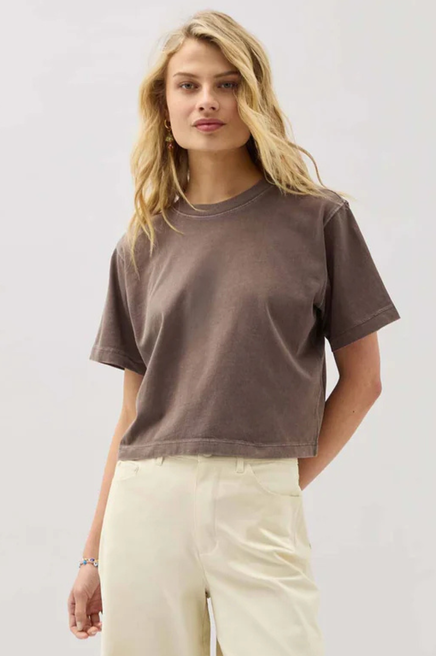 Relaxed Crop Tee