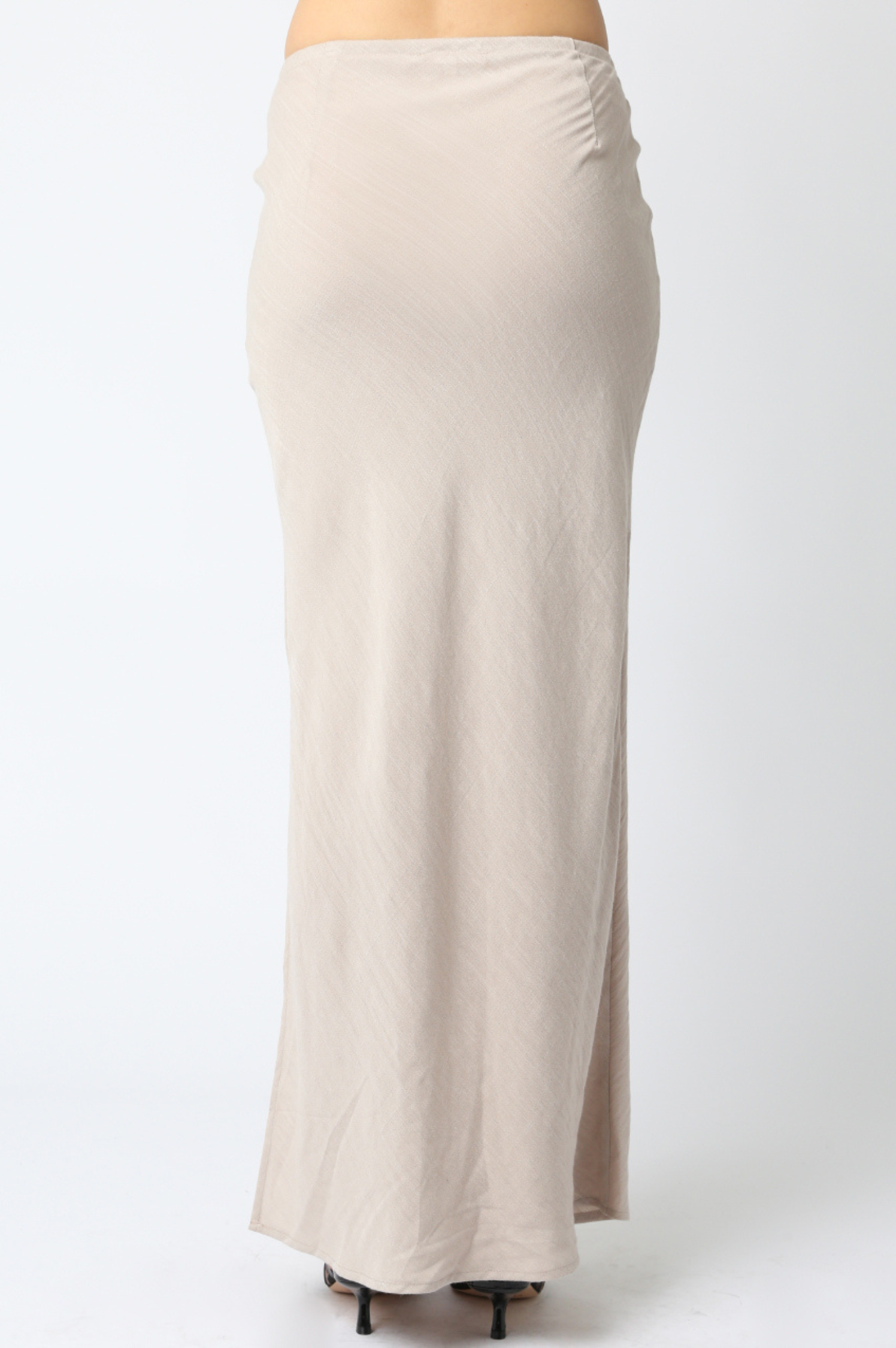 Maya Linen Maxi Skirt