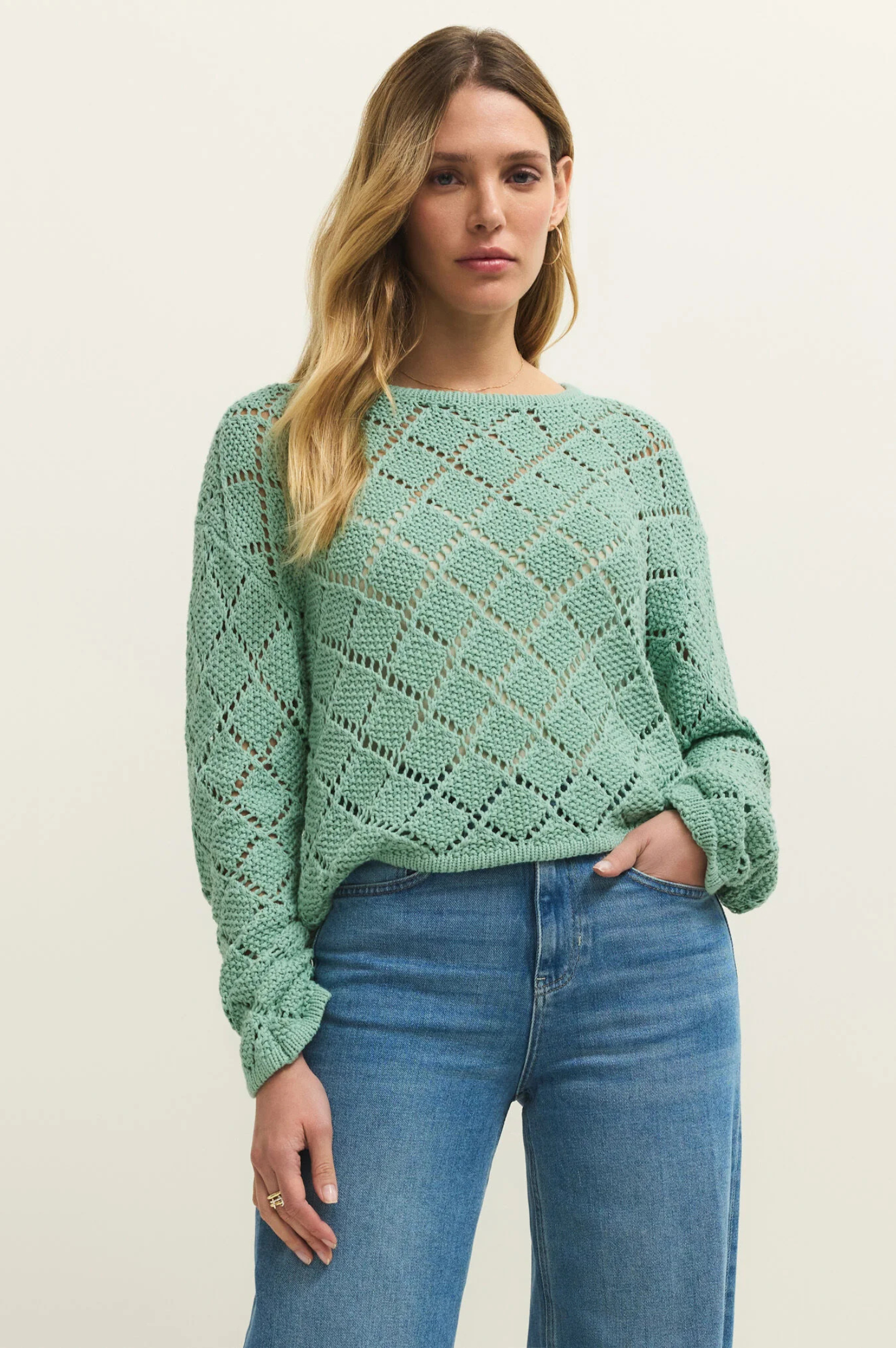 Hullen Crochet Sweater