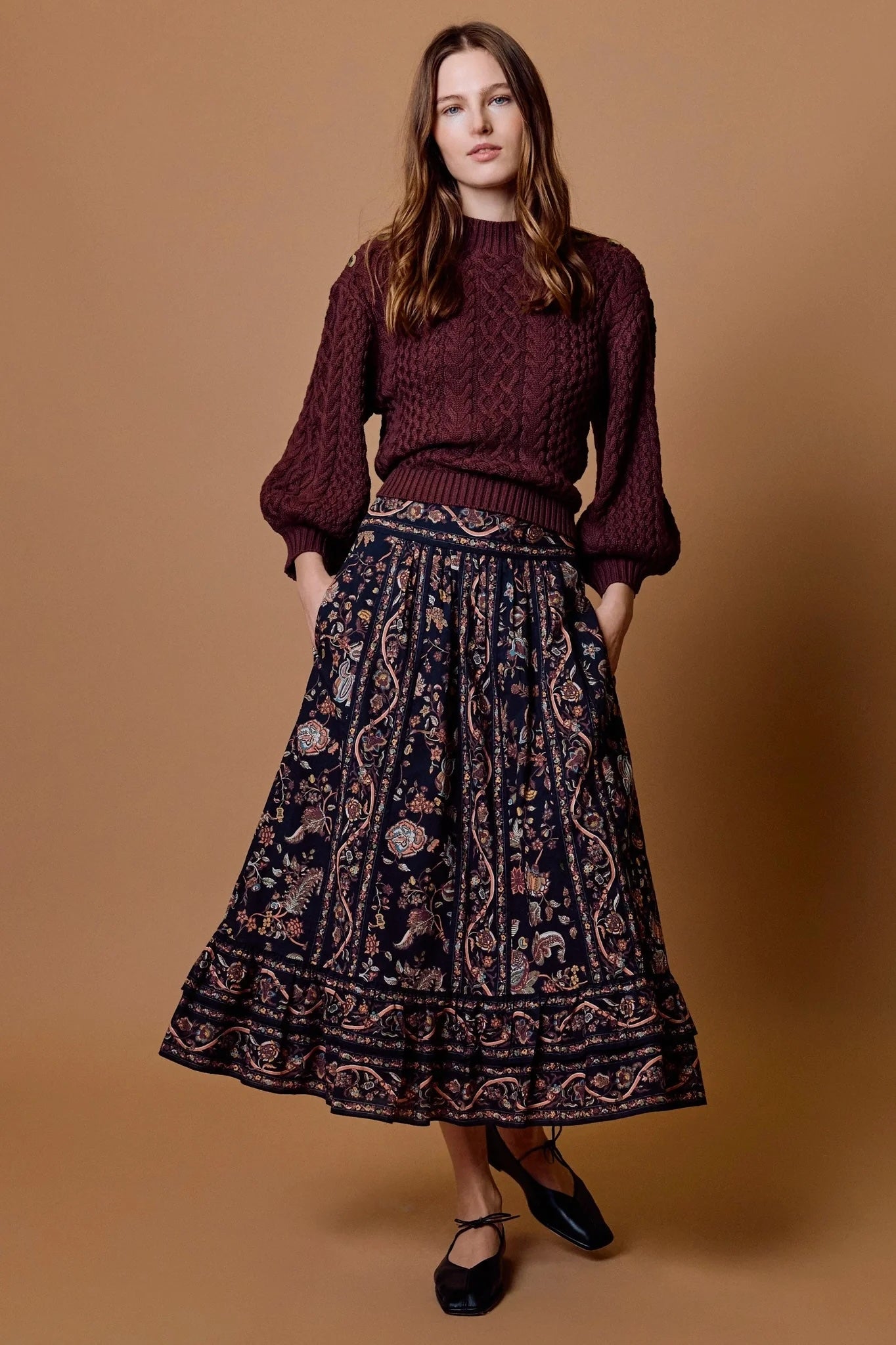 MORGAN MIDI SKIRT