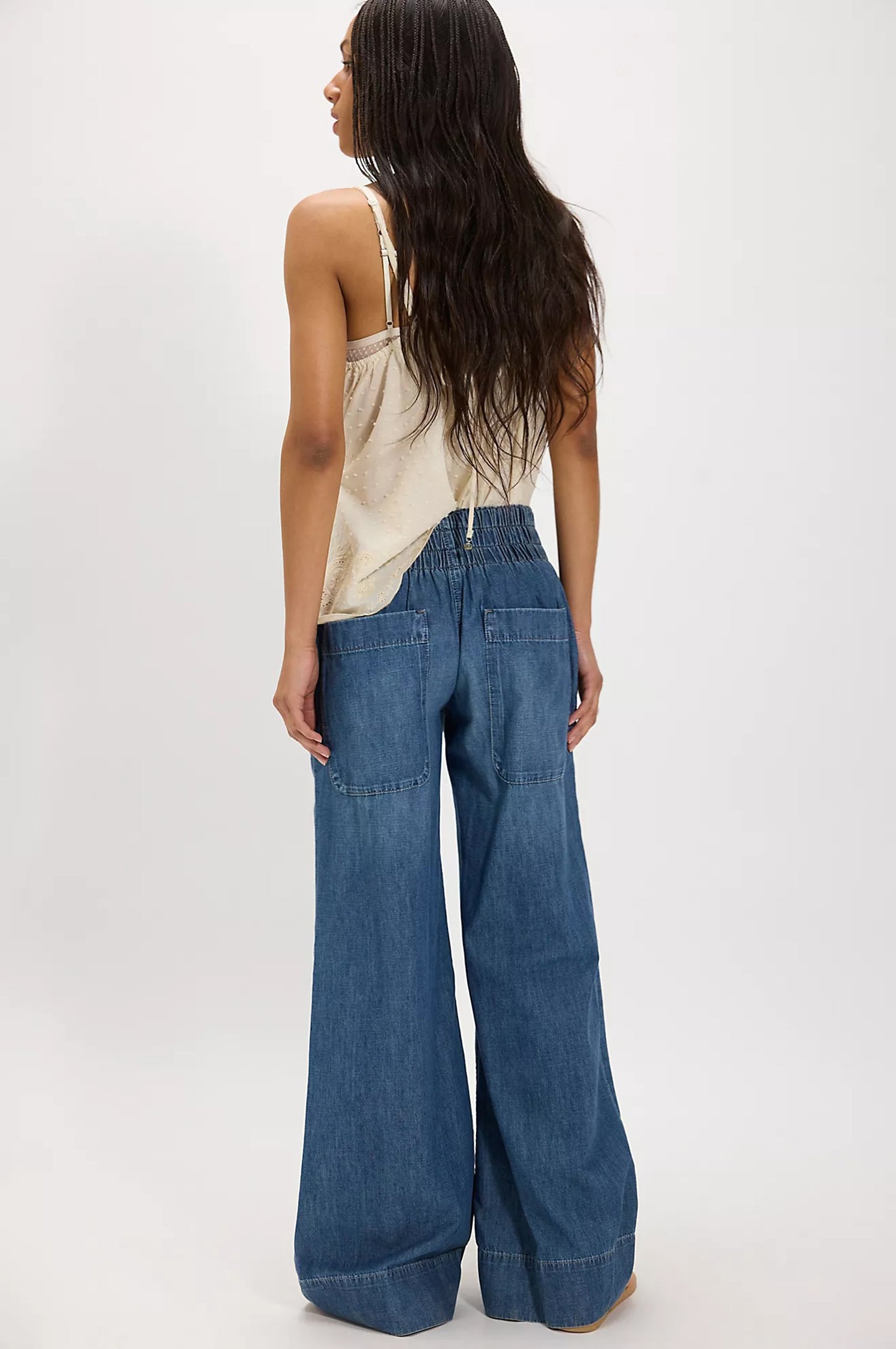 Breezy Denim Pull On