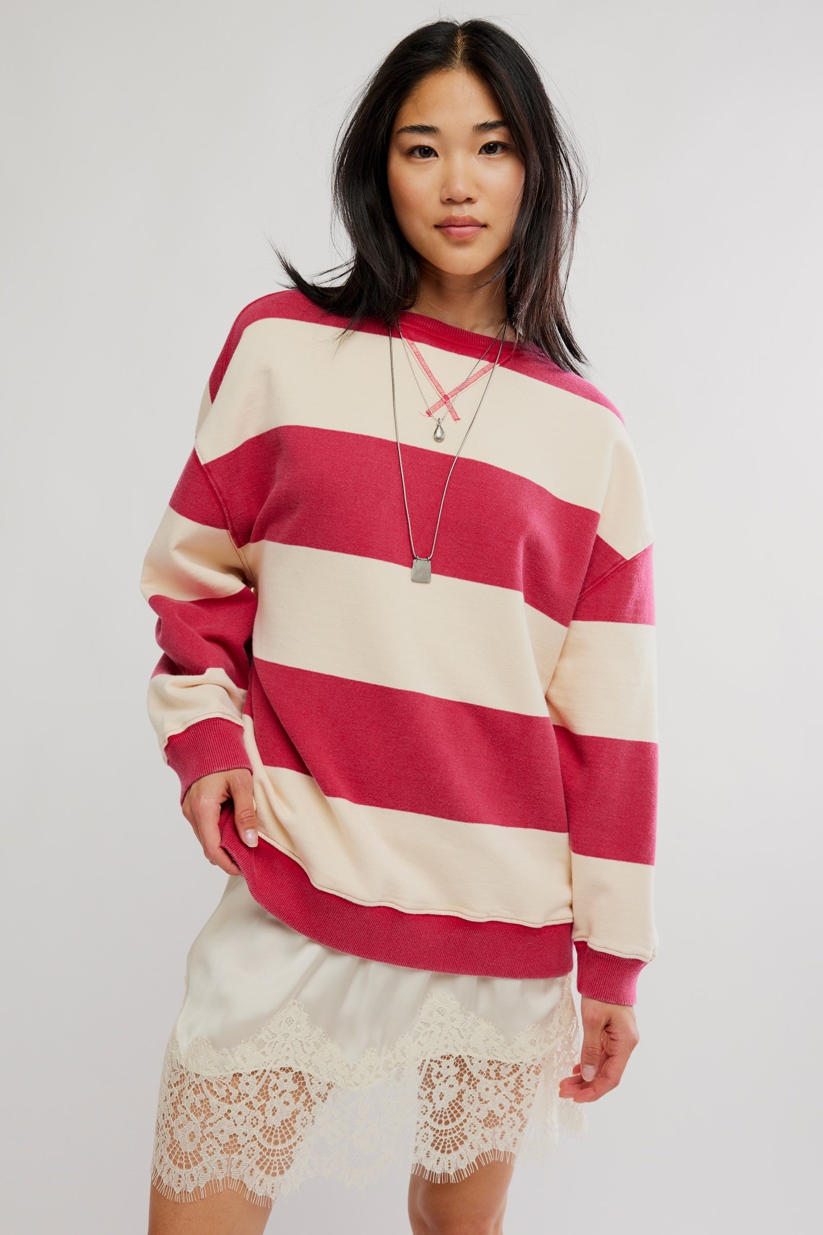 CLASSIC STRIPE CREW WIDE