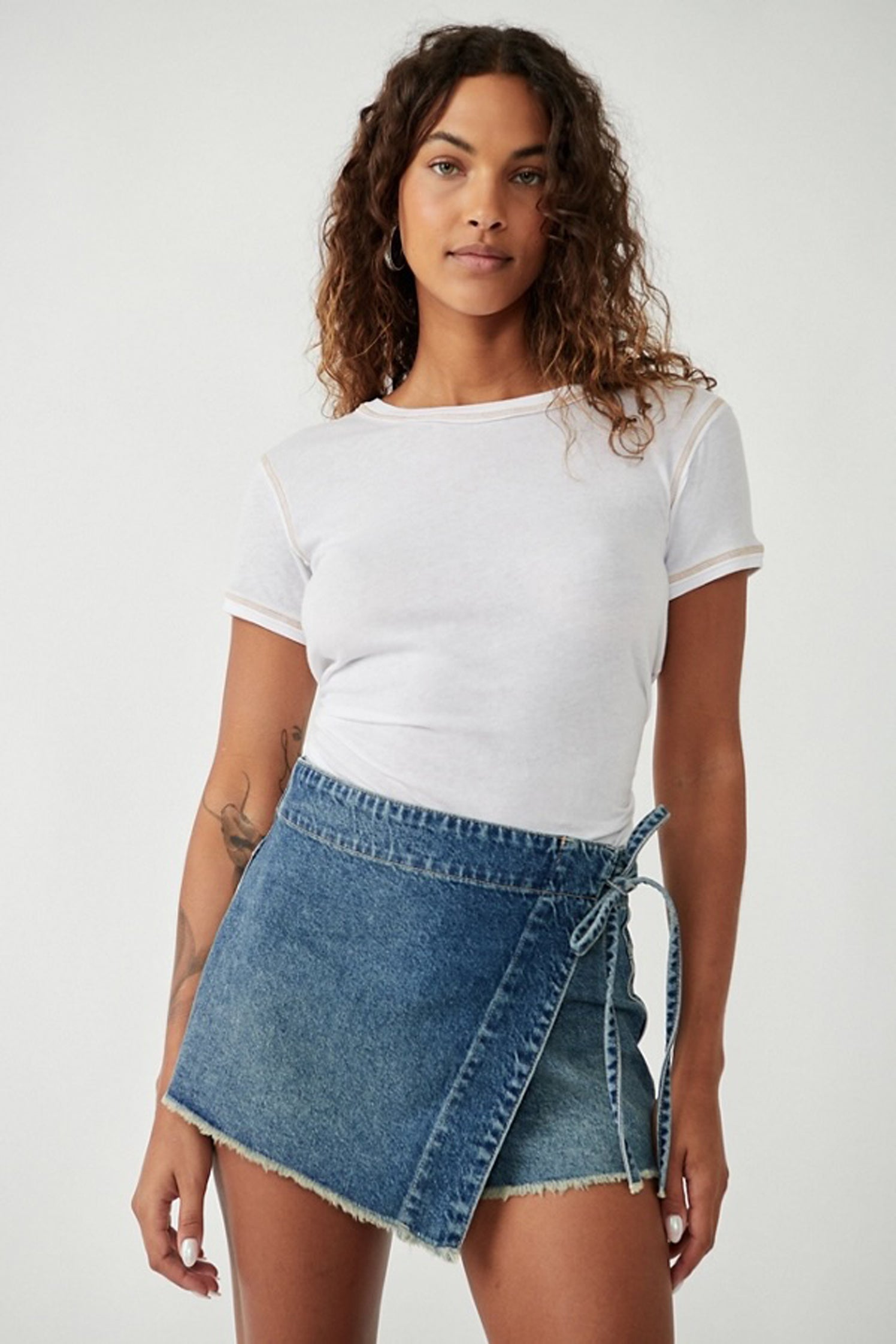 Emmy Denim Skort
