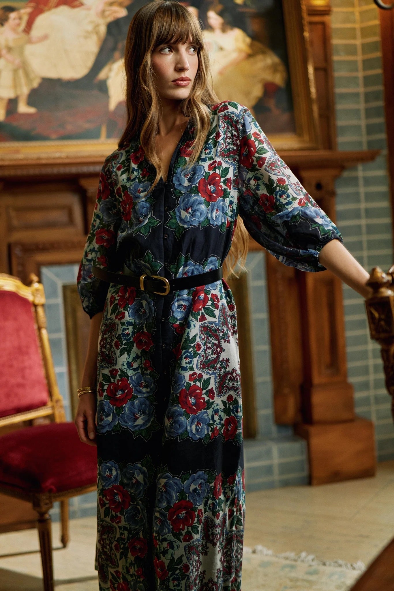 LILAH MIDI DRESS