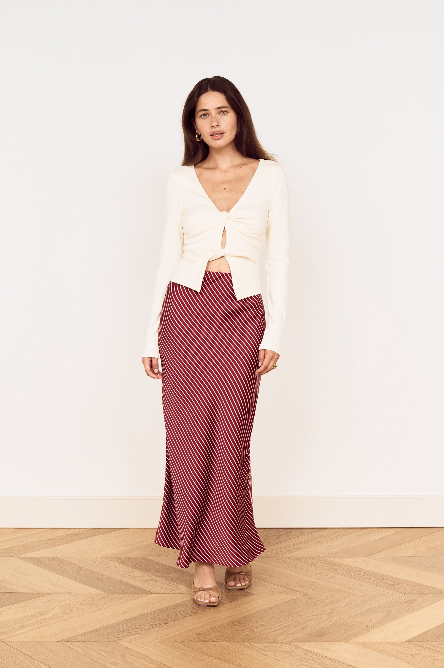 Alina Twist Front Top
