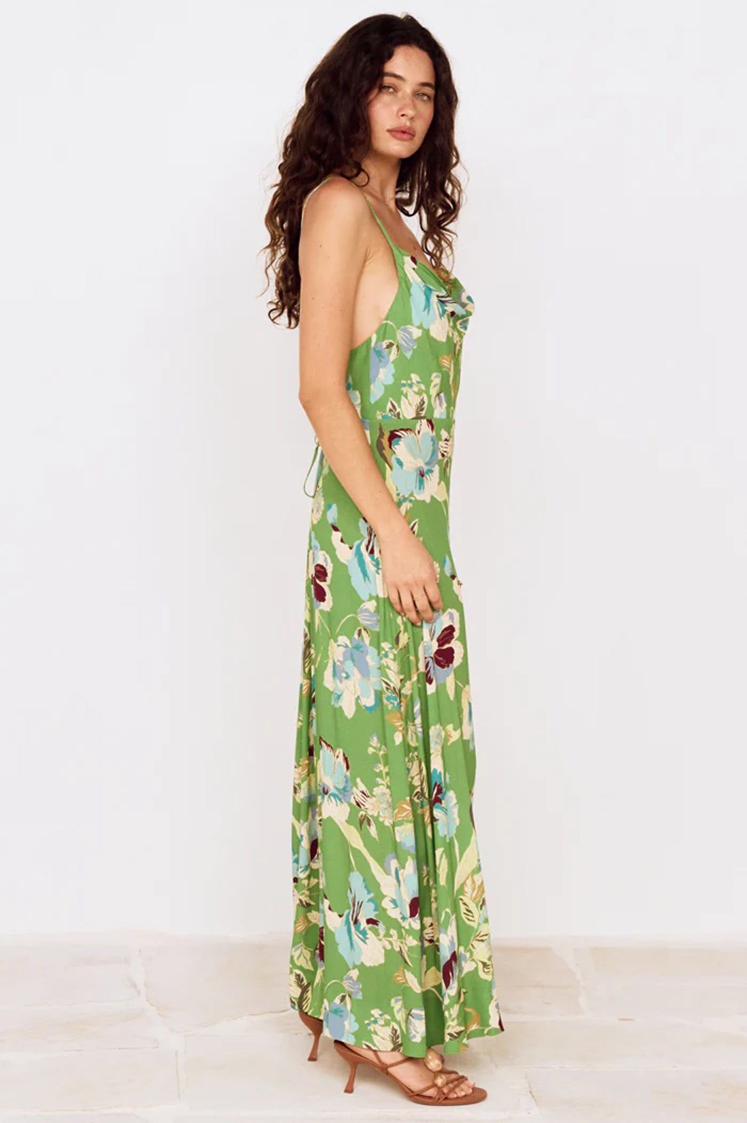 Cyprus Back Detail Maxi Dress