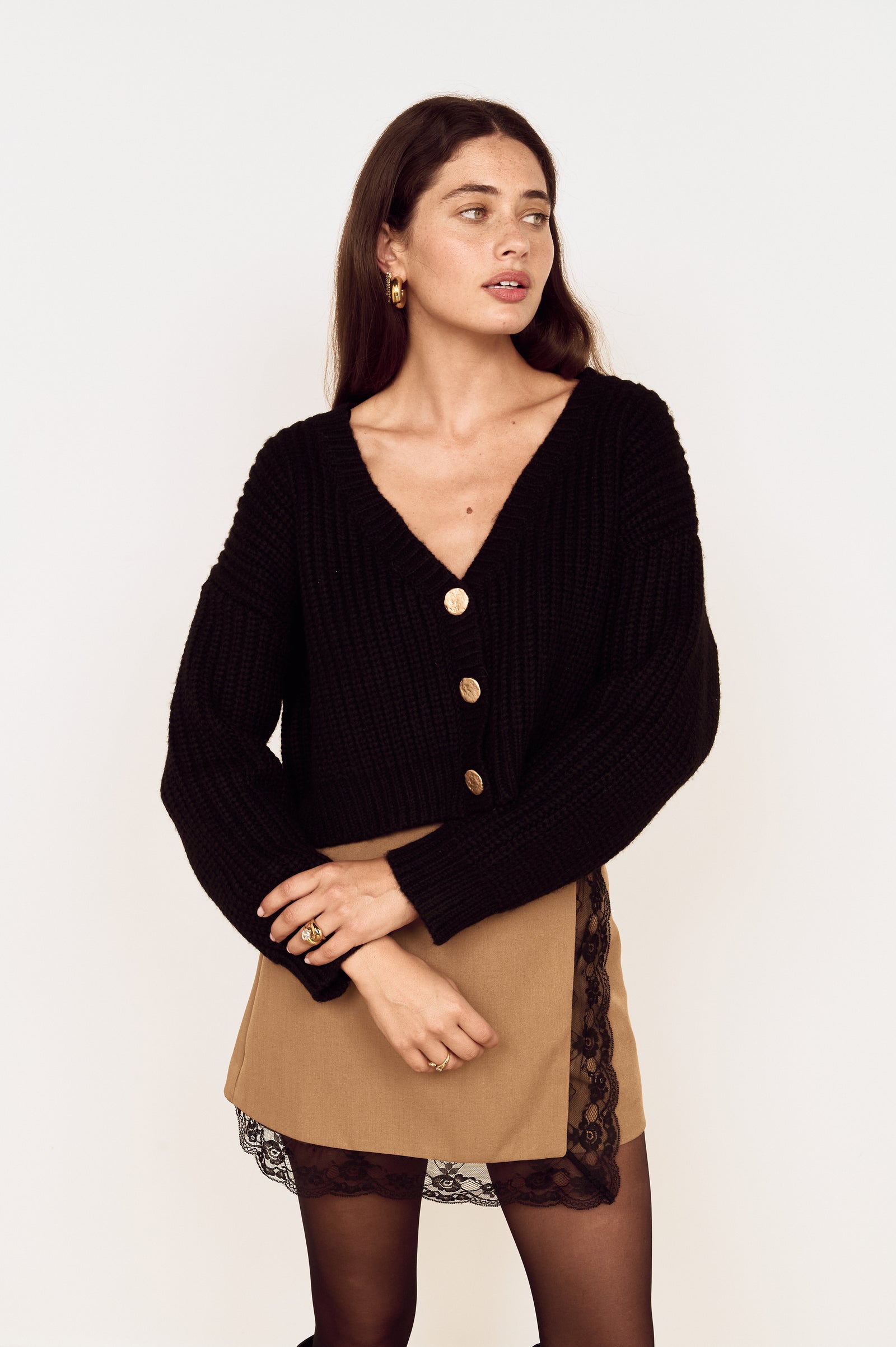 LUMEN CROP CARDIGAN