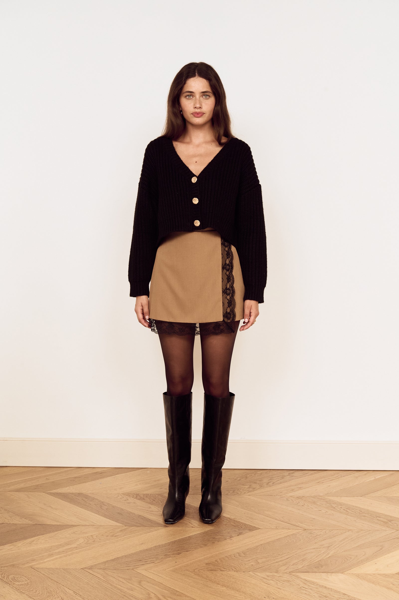 LUMEN CROP CARDIGAN