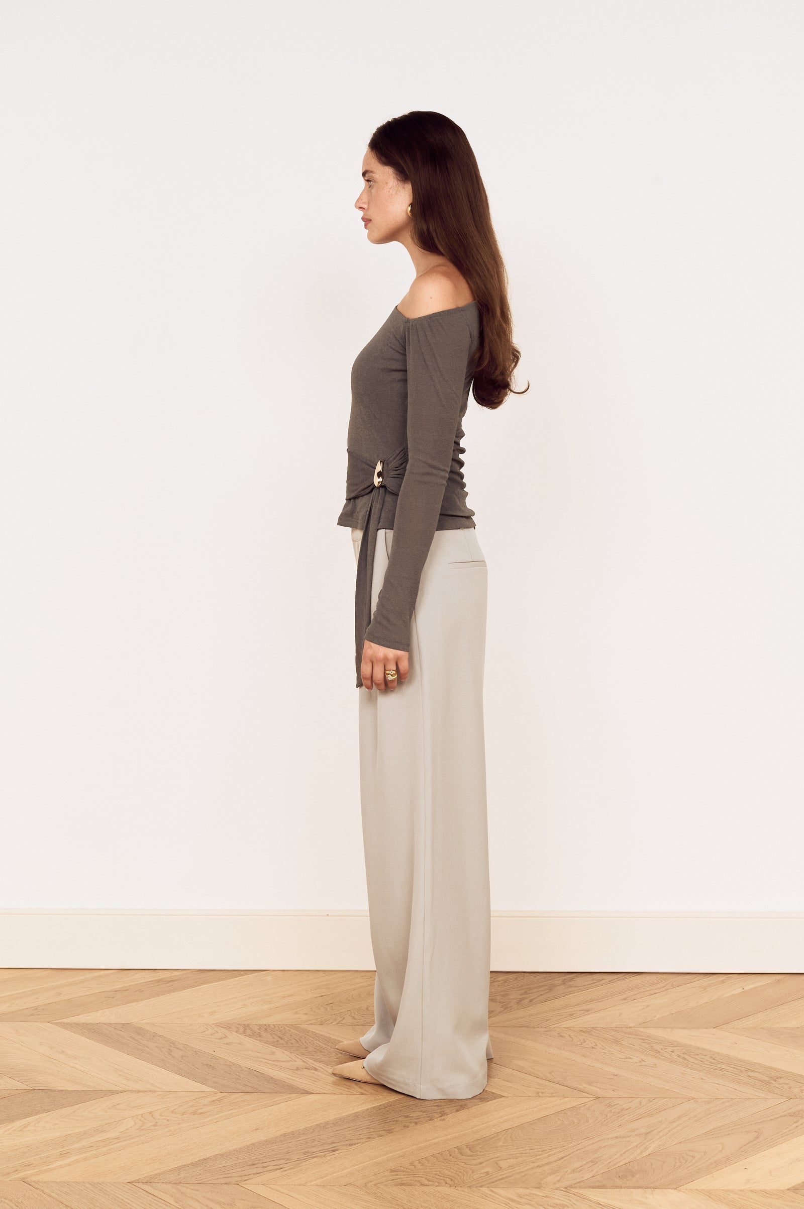 LUNAR TIE DETAIL TOP