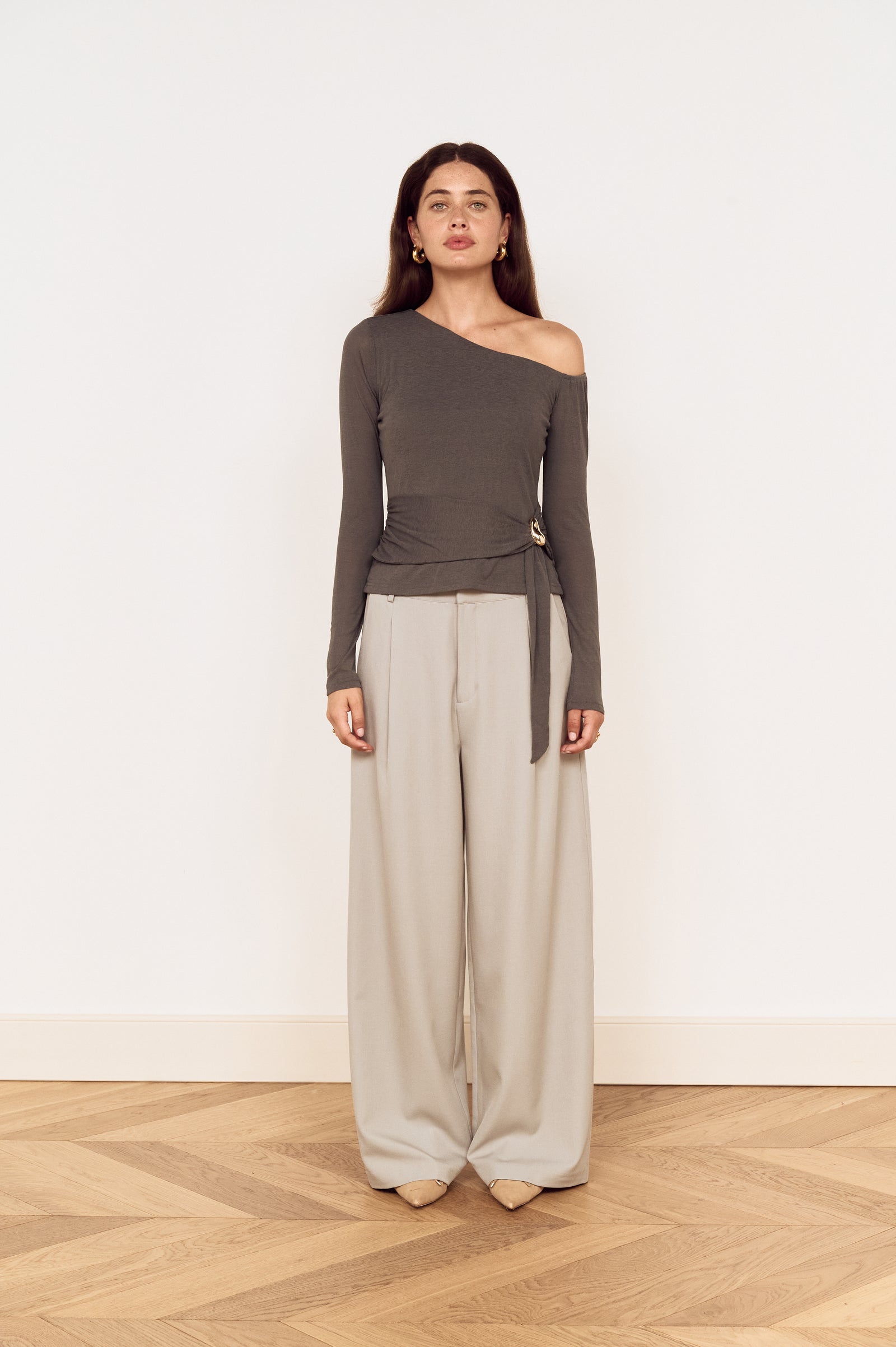 LUNAR TIE DETAIL TOP