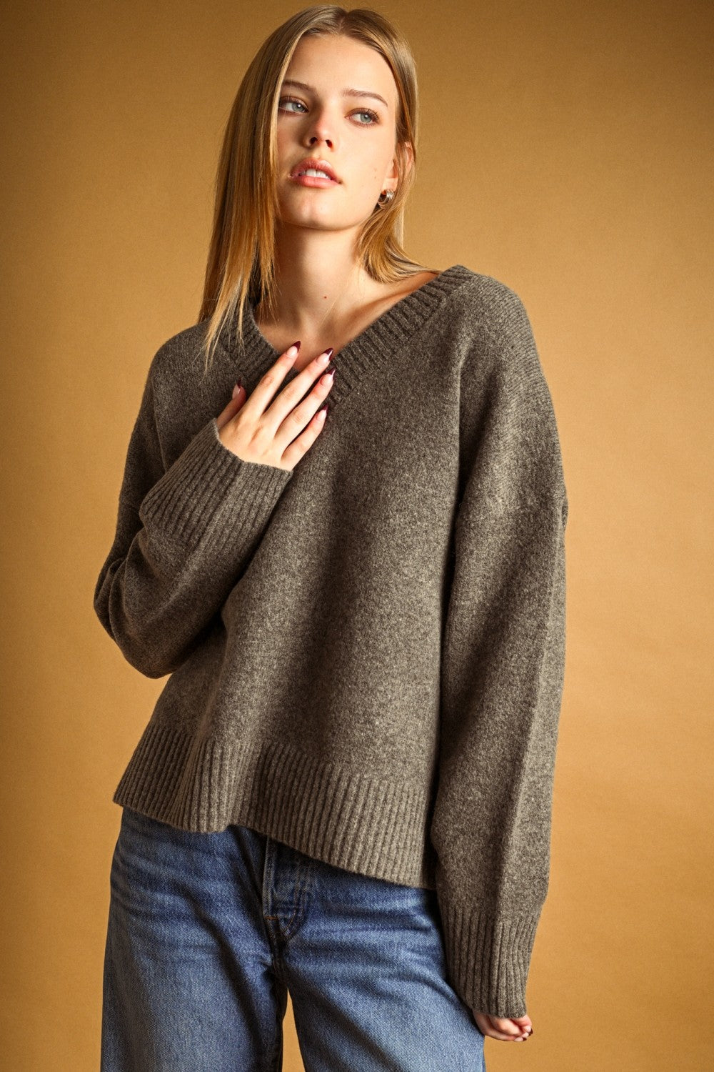 Marlowe V-neck Sweater