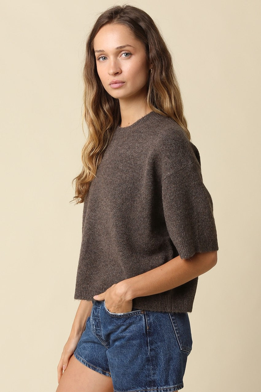 PARKER HALF SLEEVE SWEATER