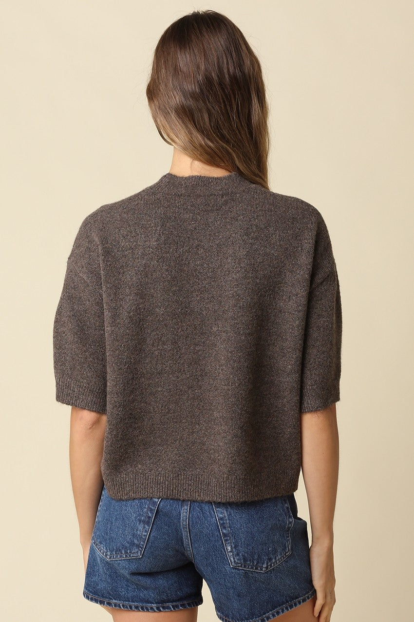 PARKER HALF SLEEVE SWEATER