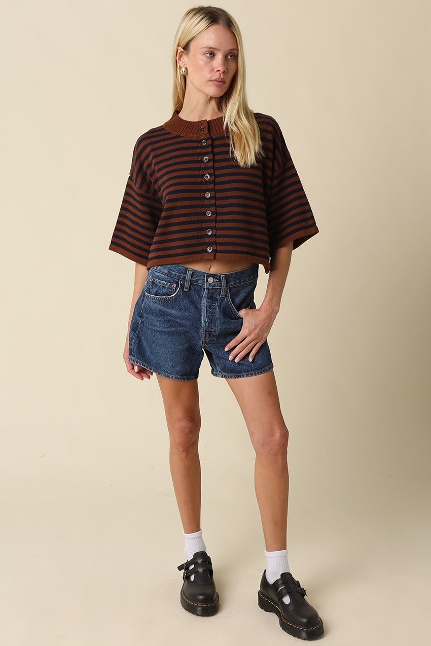 Natalia Stripe Knit Sweater