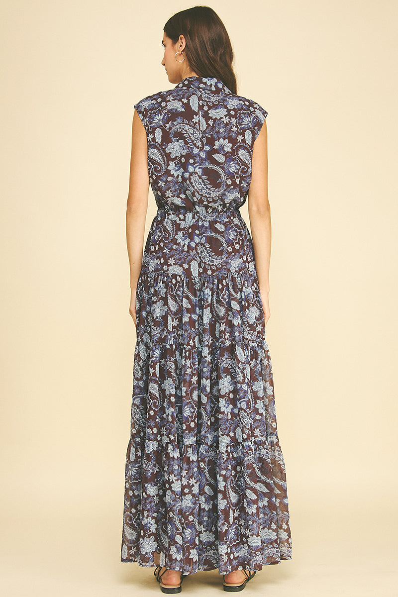 Iris Floral Maxi Dress