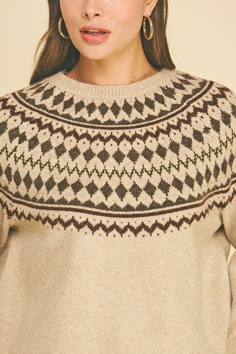 Sylvie Nordic Sweater