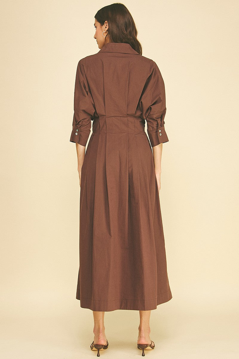 Margot Button Down Dress