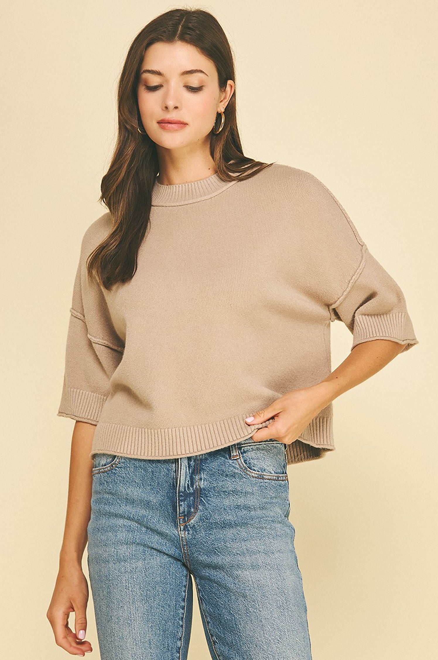 Clara Sweater Tee