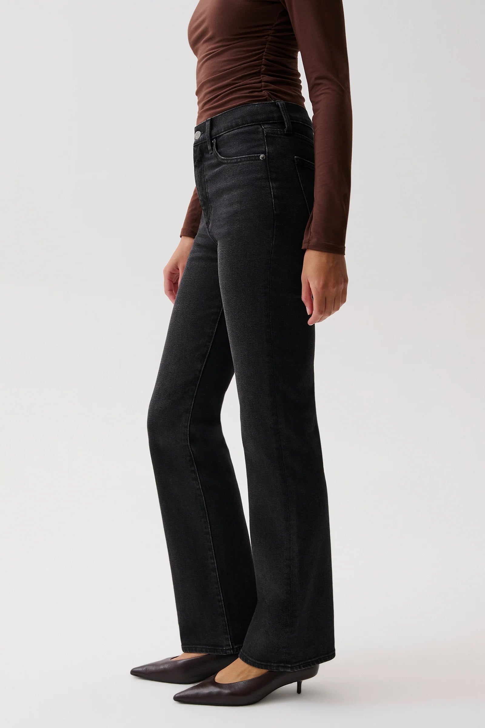 EVIE HIGH RISE SLIM BOOT ~ JETSET