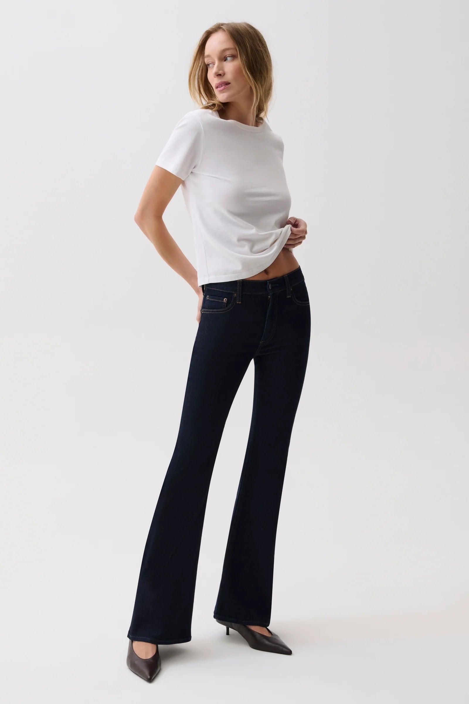 KINSLEY MID RISE ULTRA FLARE