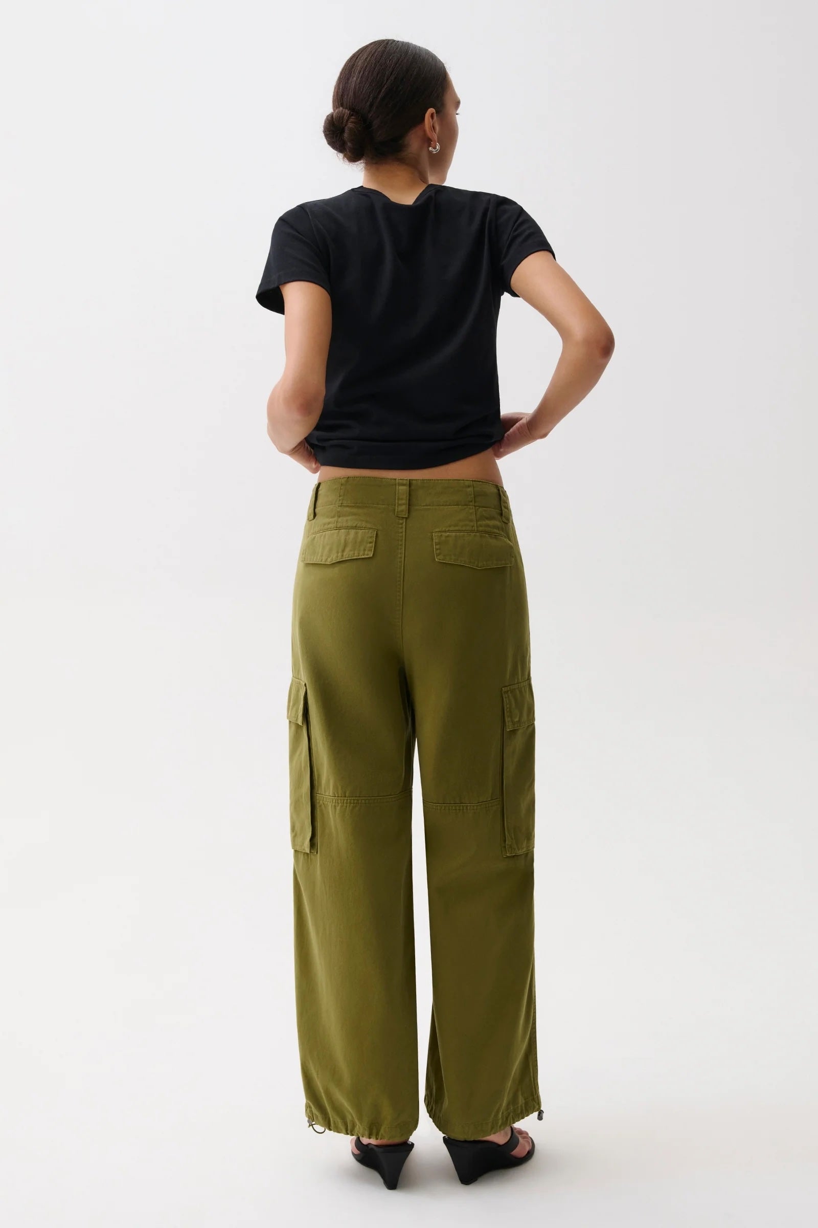 PETRA DRAWSTRING HAREM CARGO PANT