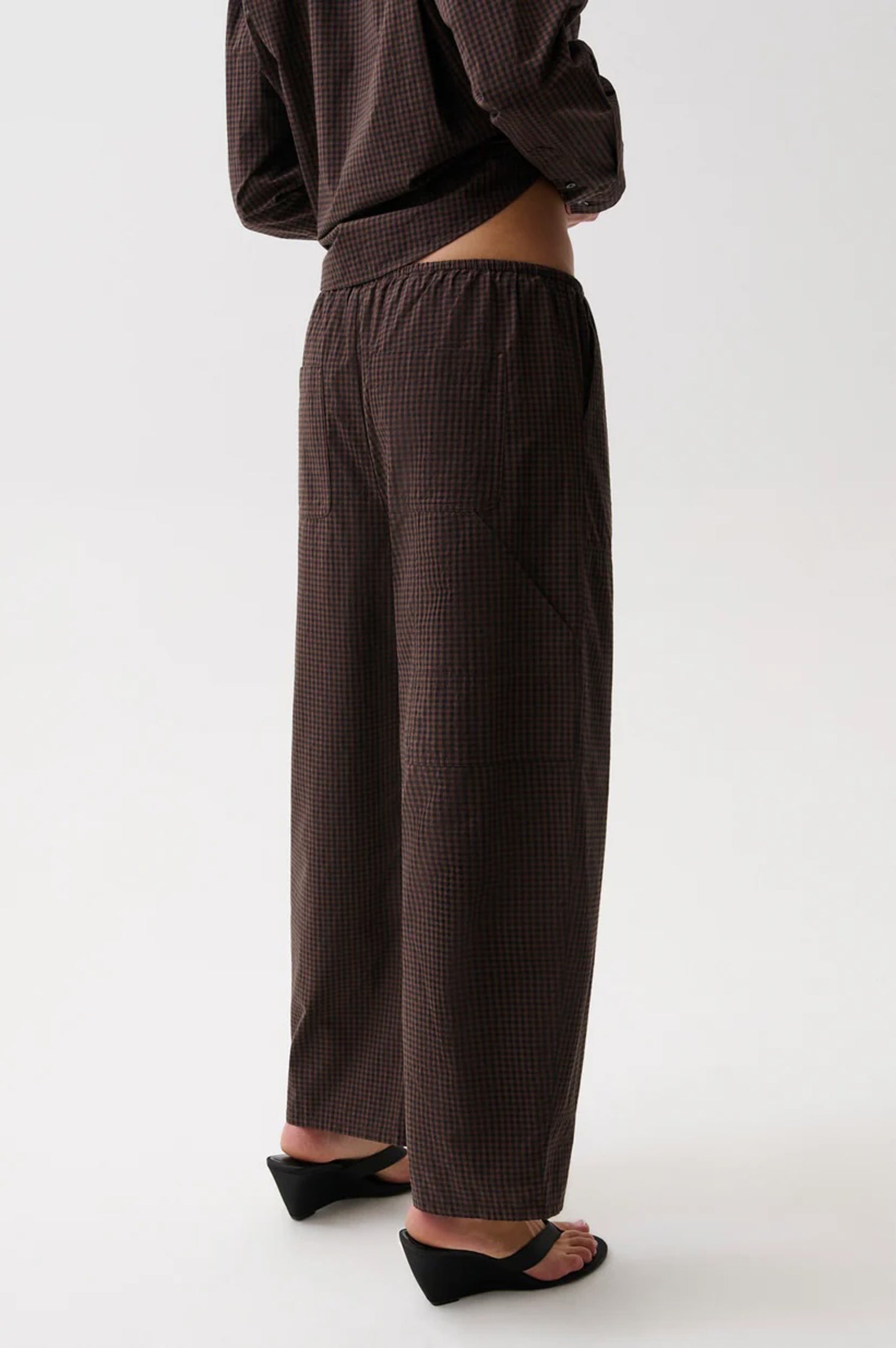 Theo Drawstring Poplin Pant