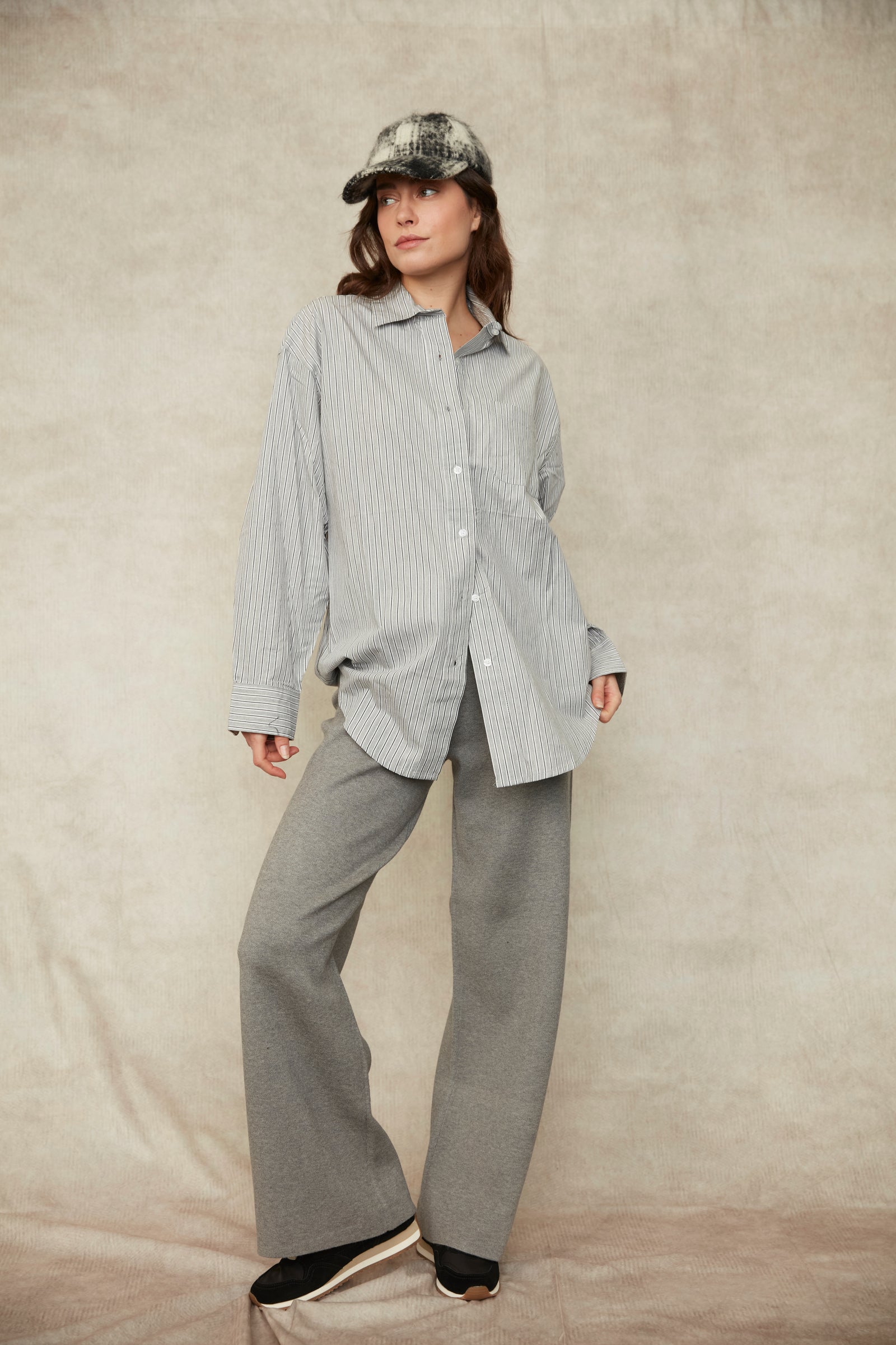 Padme Striped Poplin Shirt