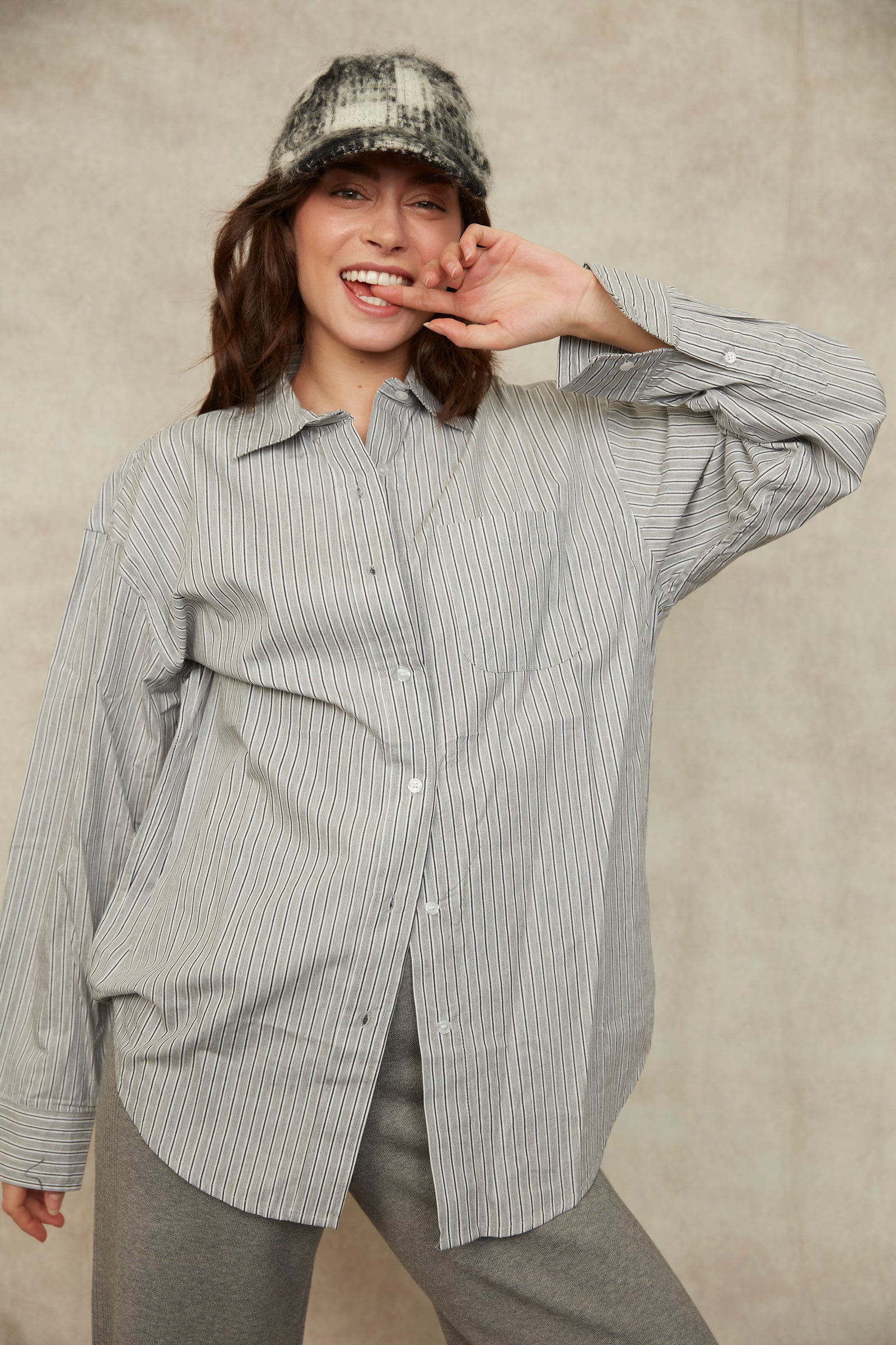 Padme Striped Poplin Shirt