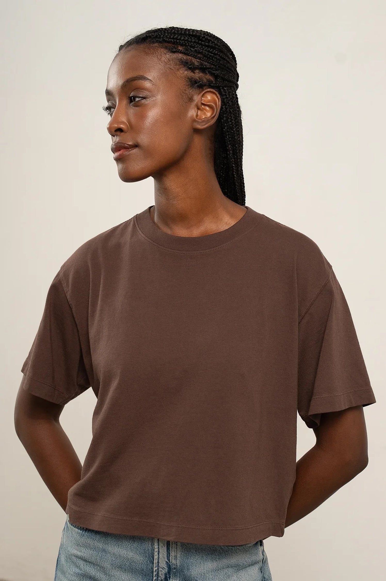 Relaxed Crop Tee