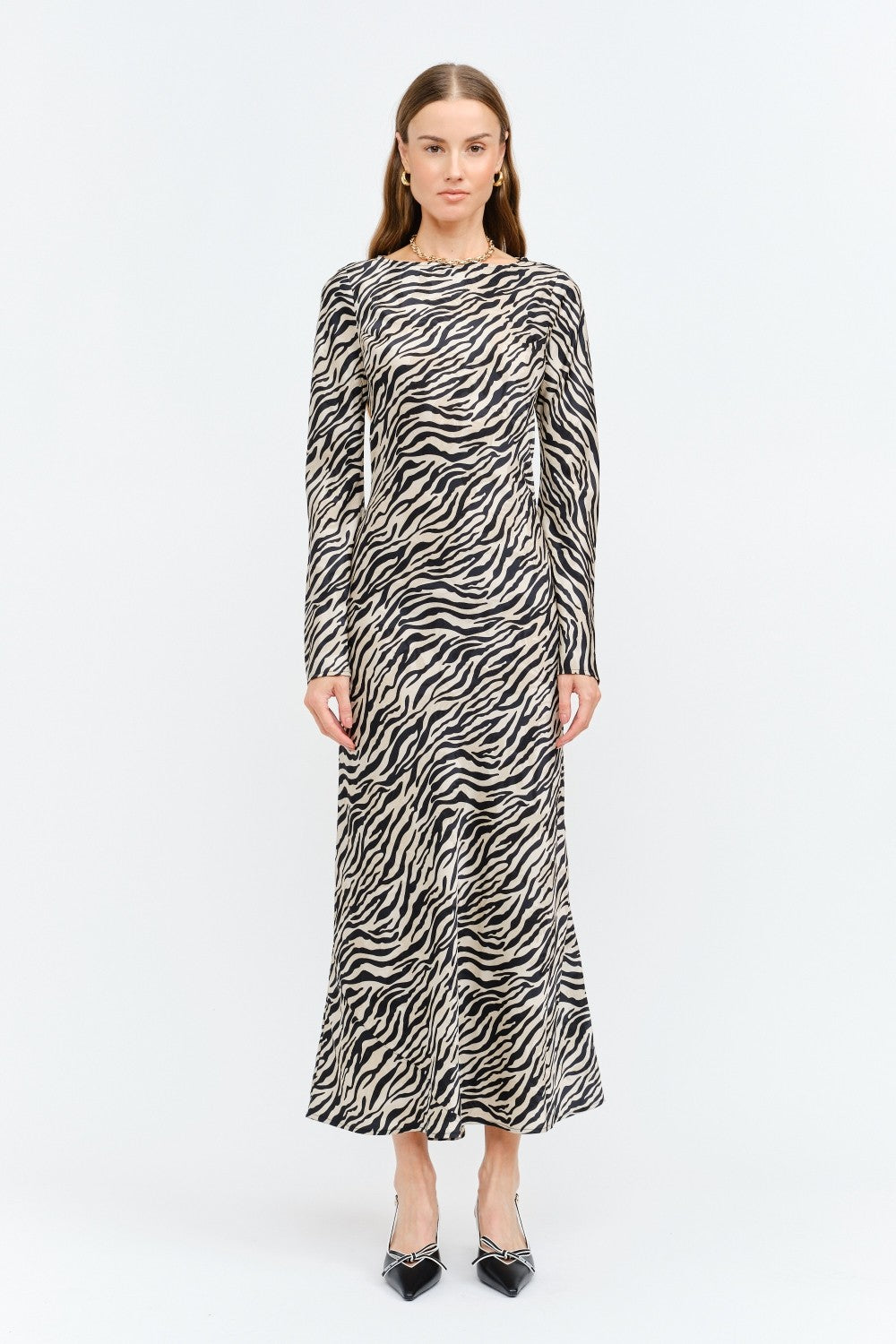 Georgie Zebra Dress