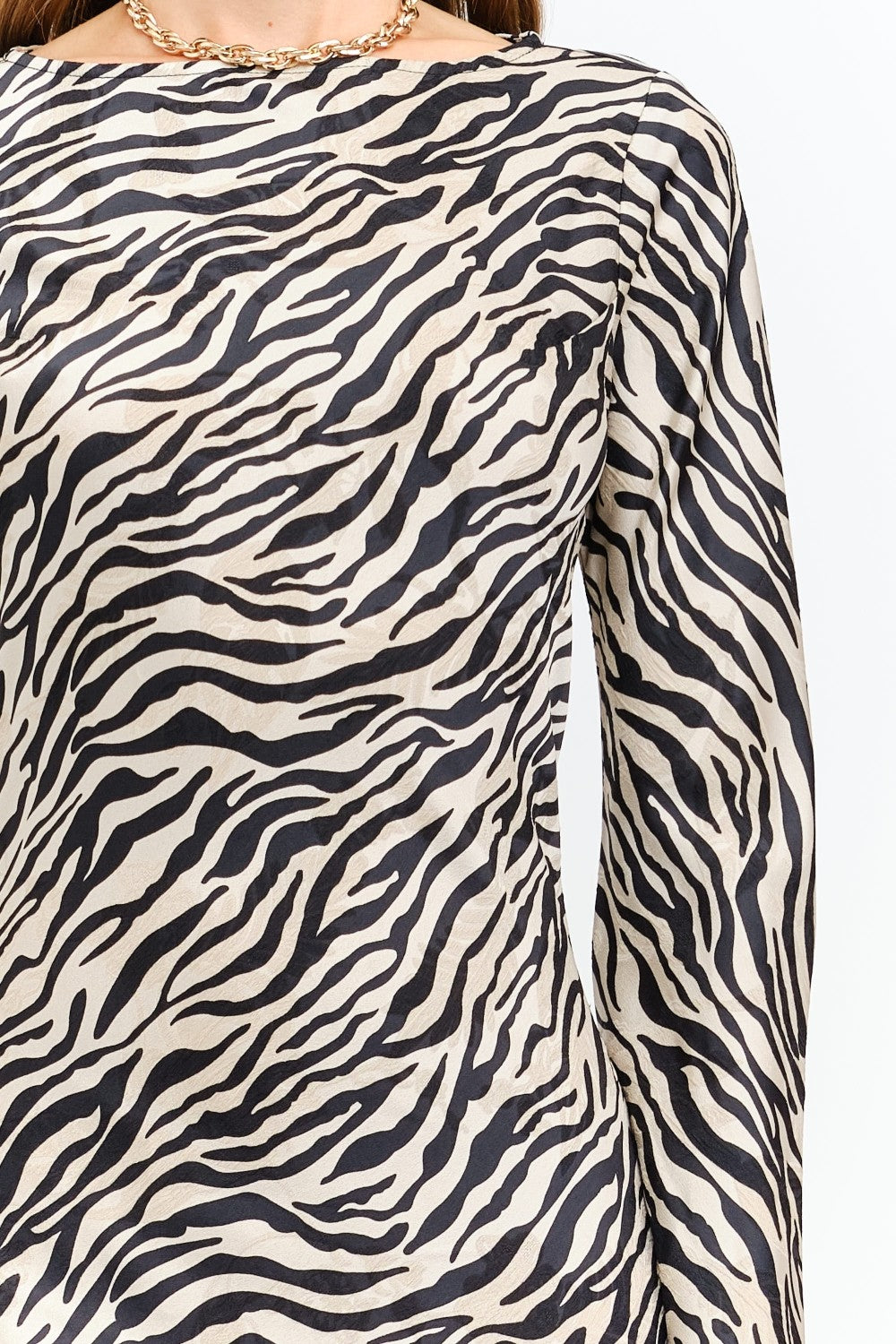 Georgie Zebra Dress