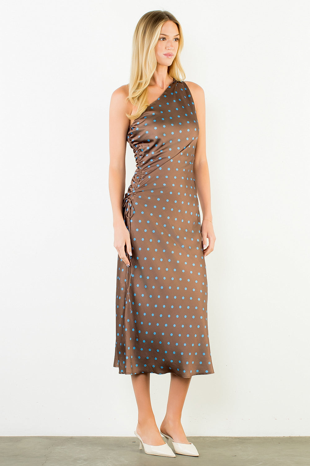 Cleo Polka Dot Midi Dress