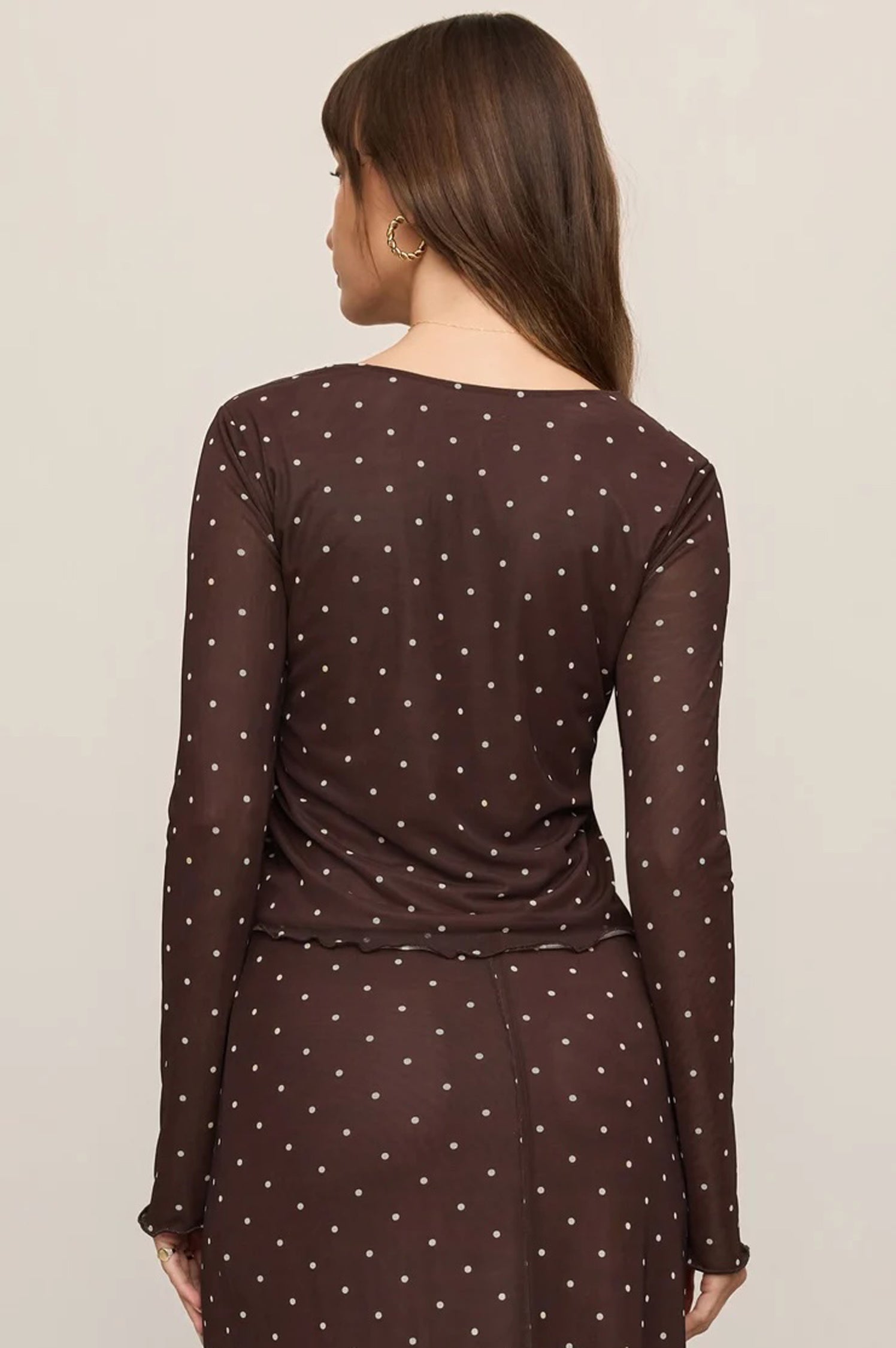 Amara Polka Dot Top