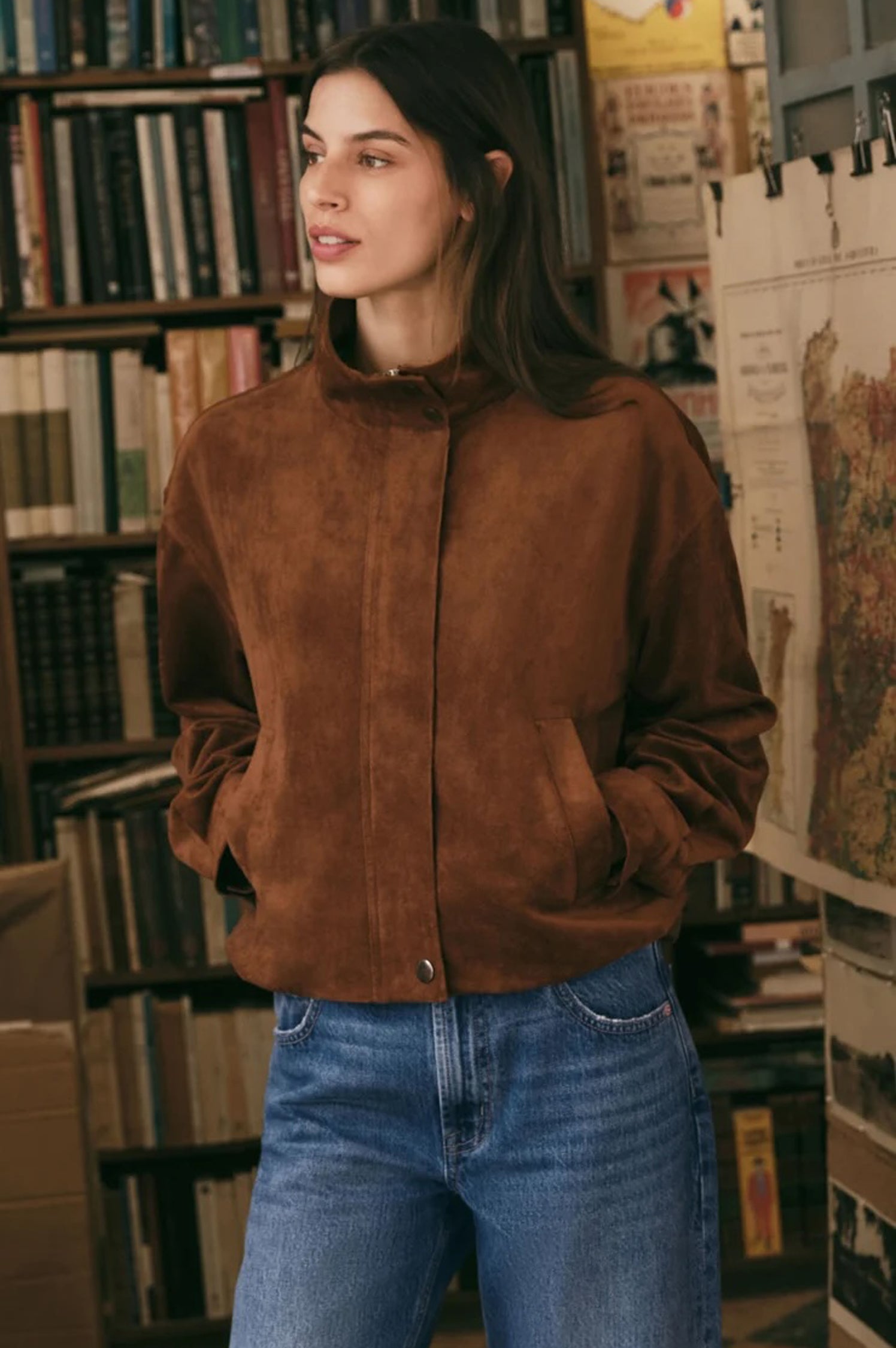 CORIN BUBBLE HEM JACKET
