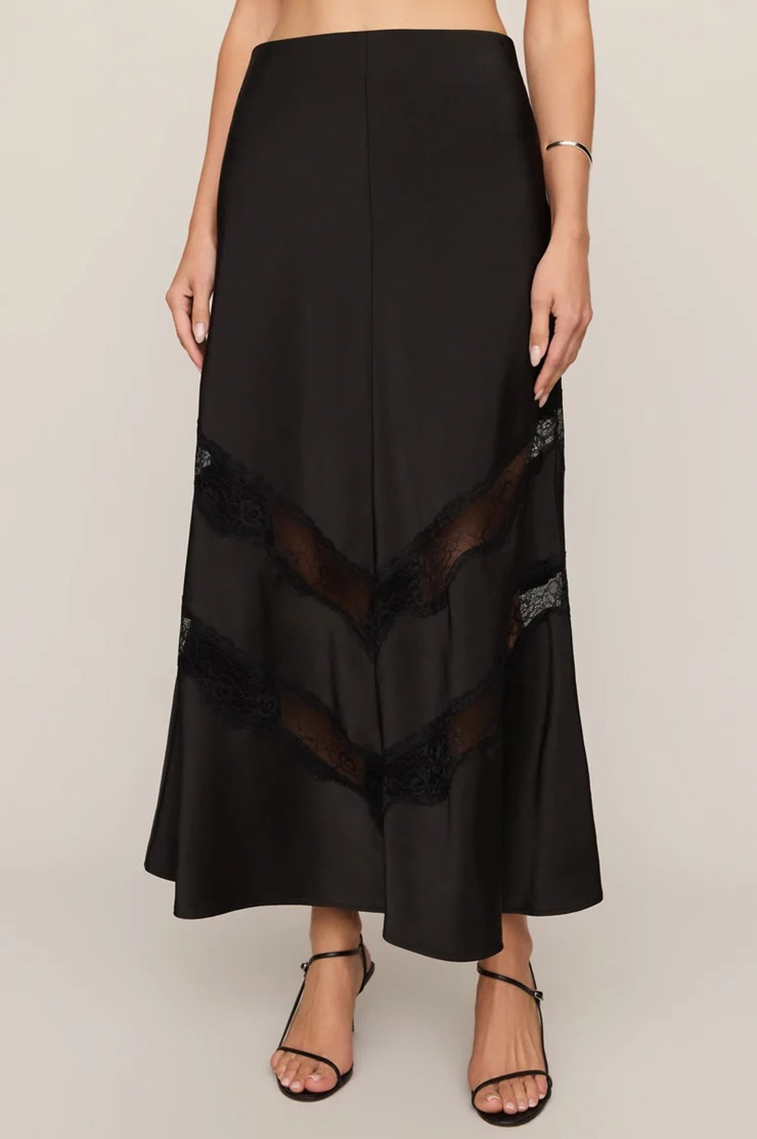KORI LACE MIDI SKIRT