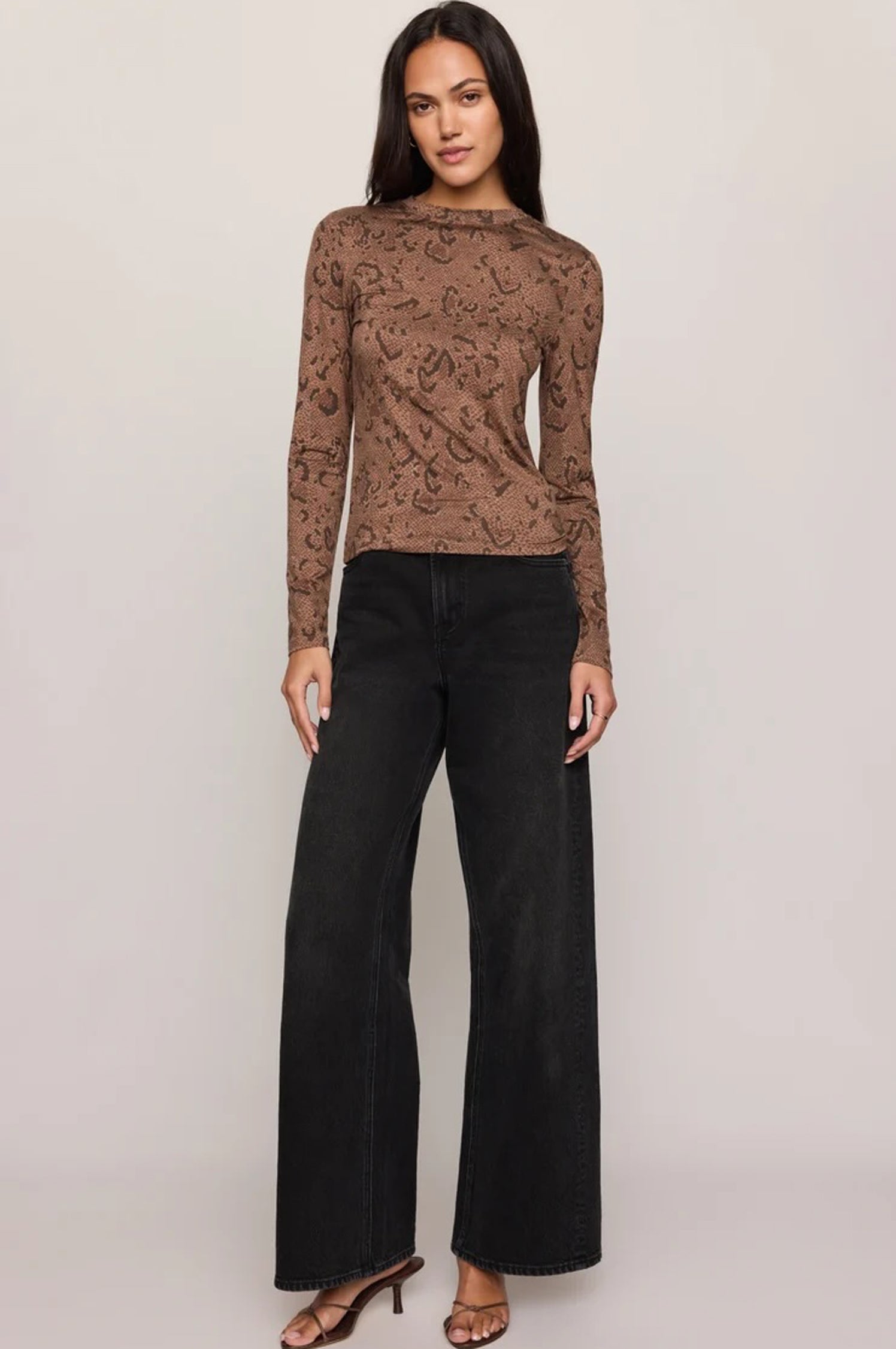 ONYX SNAKE TOP