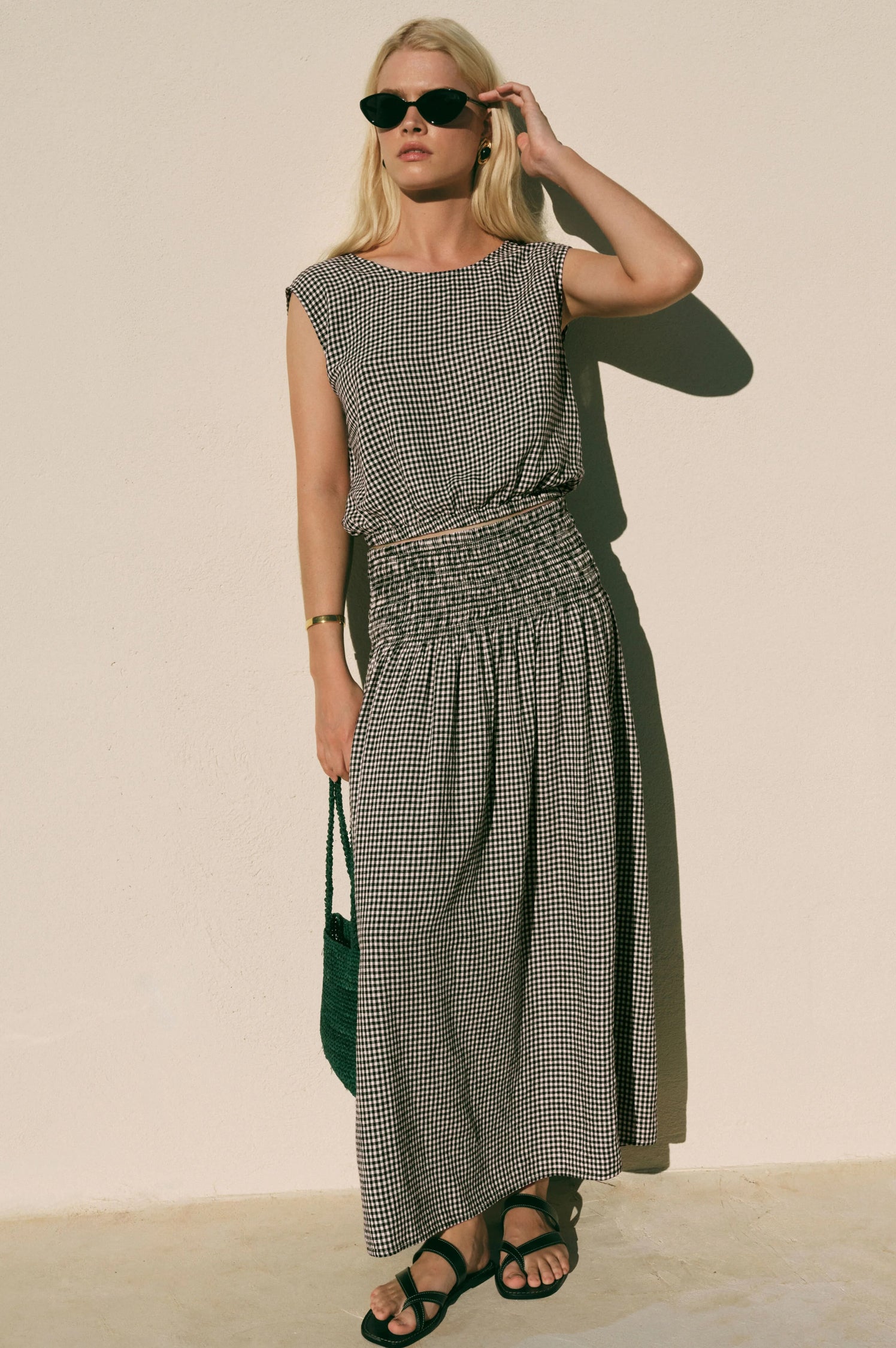 Brooke Gingham Skirt