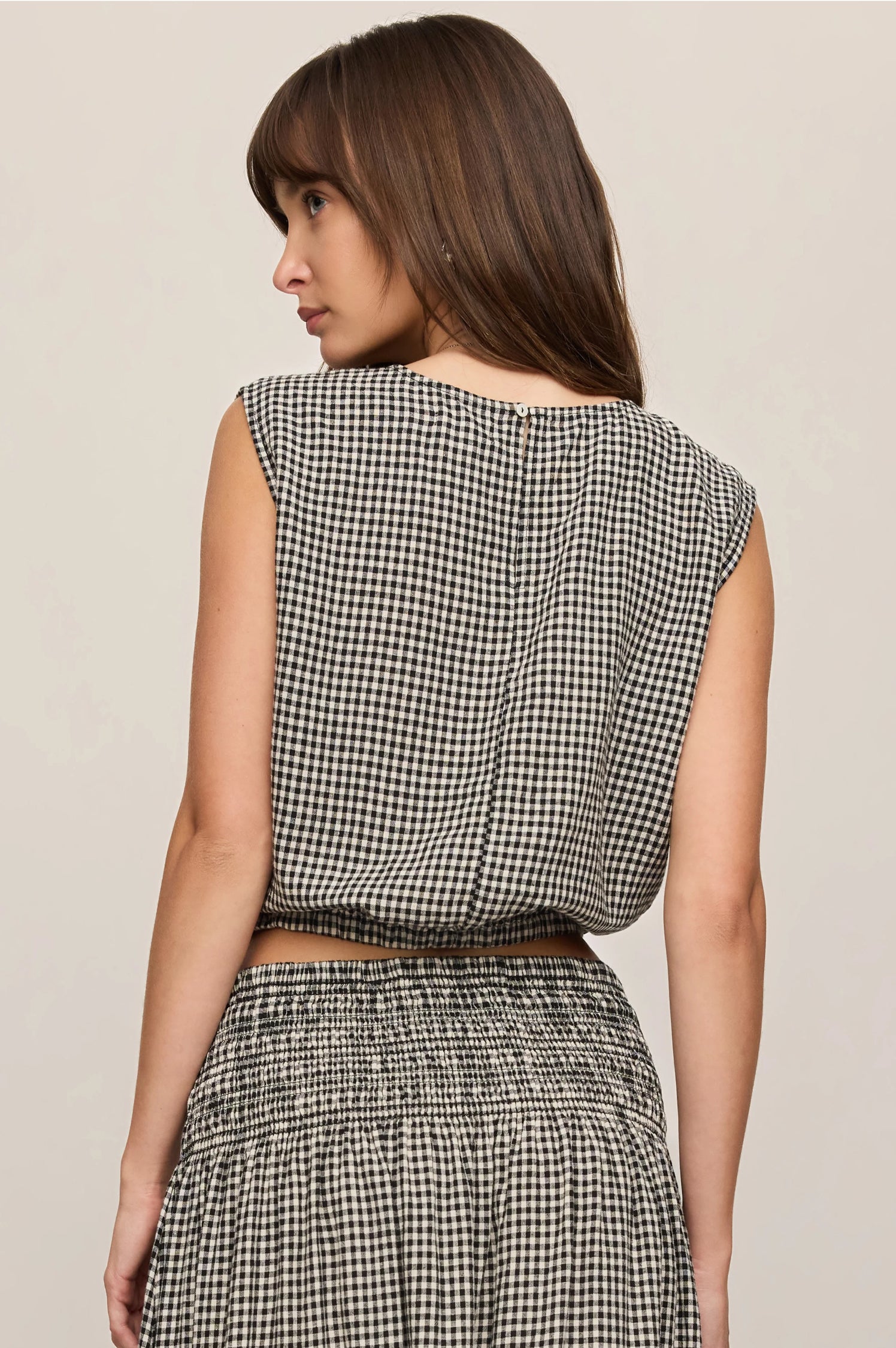 Merit Gingham Top