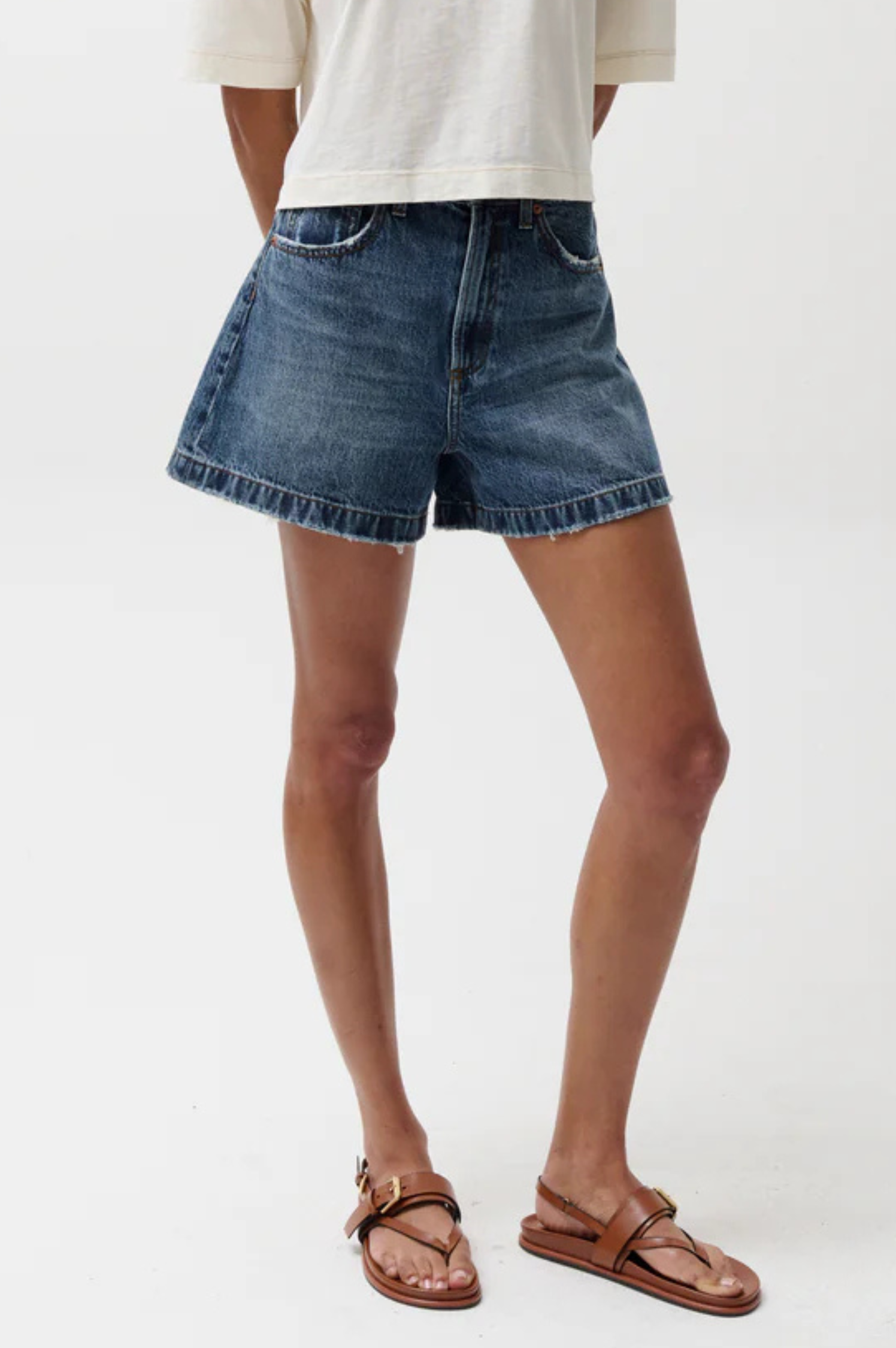 Saige High Rise Short - Wishbone