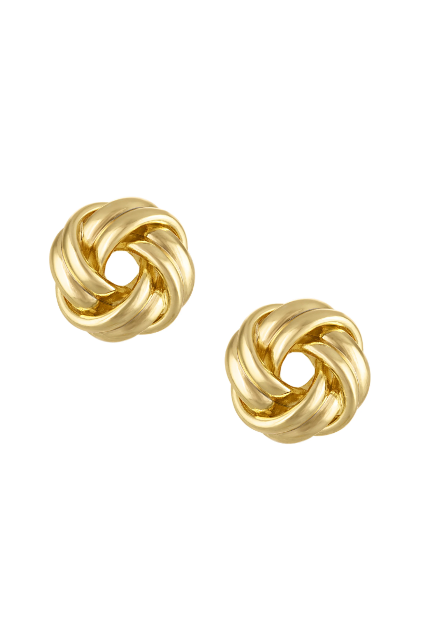 Mini Monkey's Fist Knot Post Earring