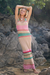 Ibiza Stripe Crochet Dress