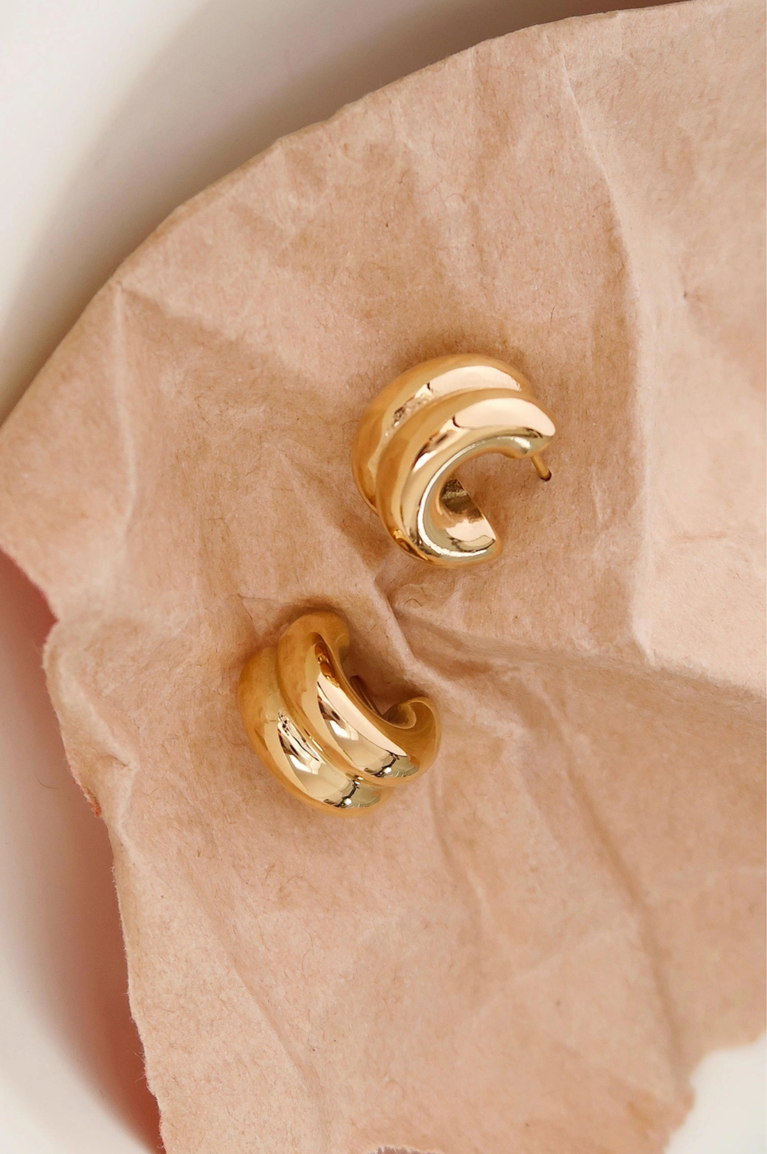 Emma Double Hoop Earring