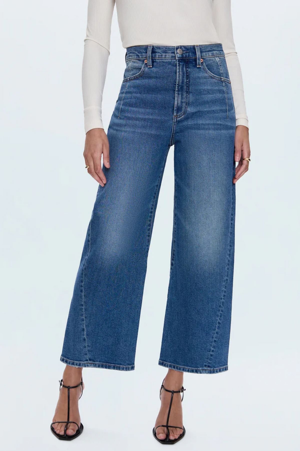 Kyra High Rise Bowed Ankle - Soho